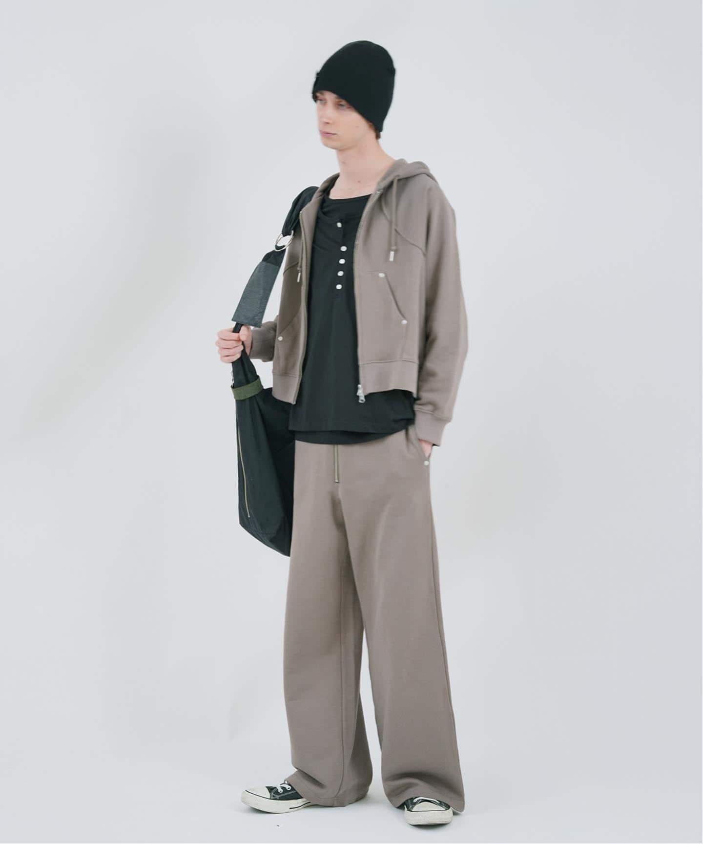 ≪予約≫NOCTO ARCHIVE/ノクト アーカイブ Studs Wide Sweat Pants