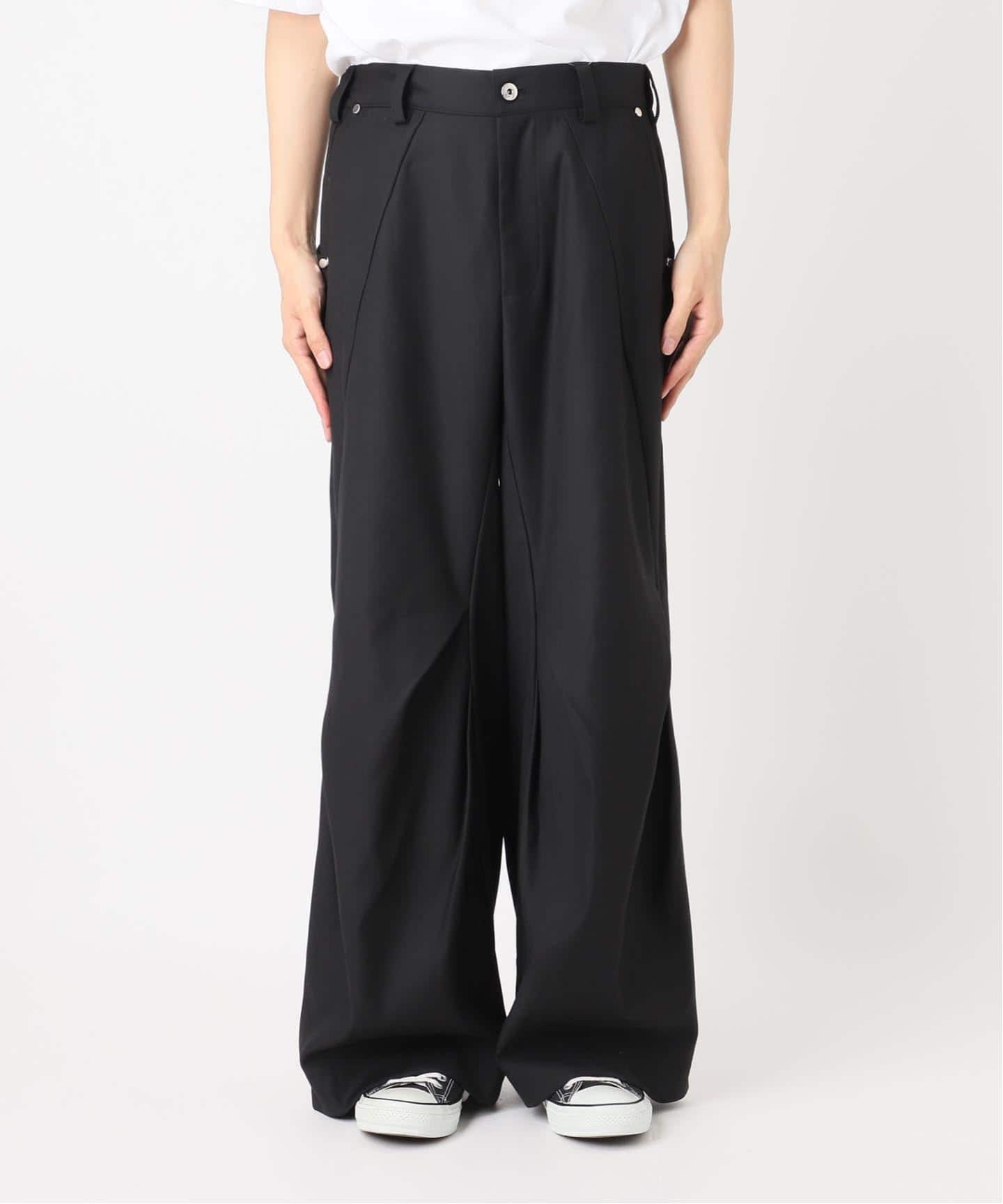パンツ NOCTO ARCHIVE Technical Studs Wide Pants ≪予約≫NOCTO ARCHIVE/ノクト アーカイブ Technical Studs Wide Pants
