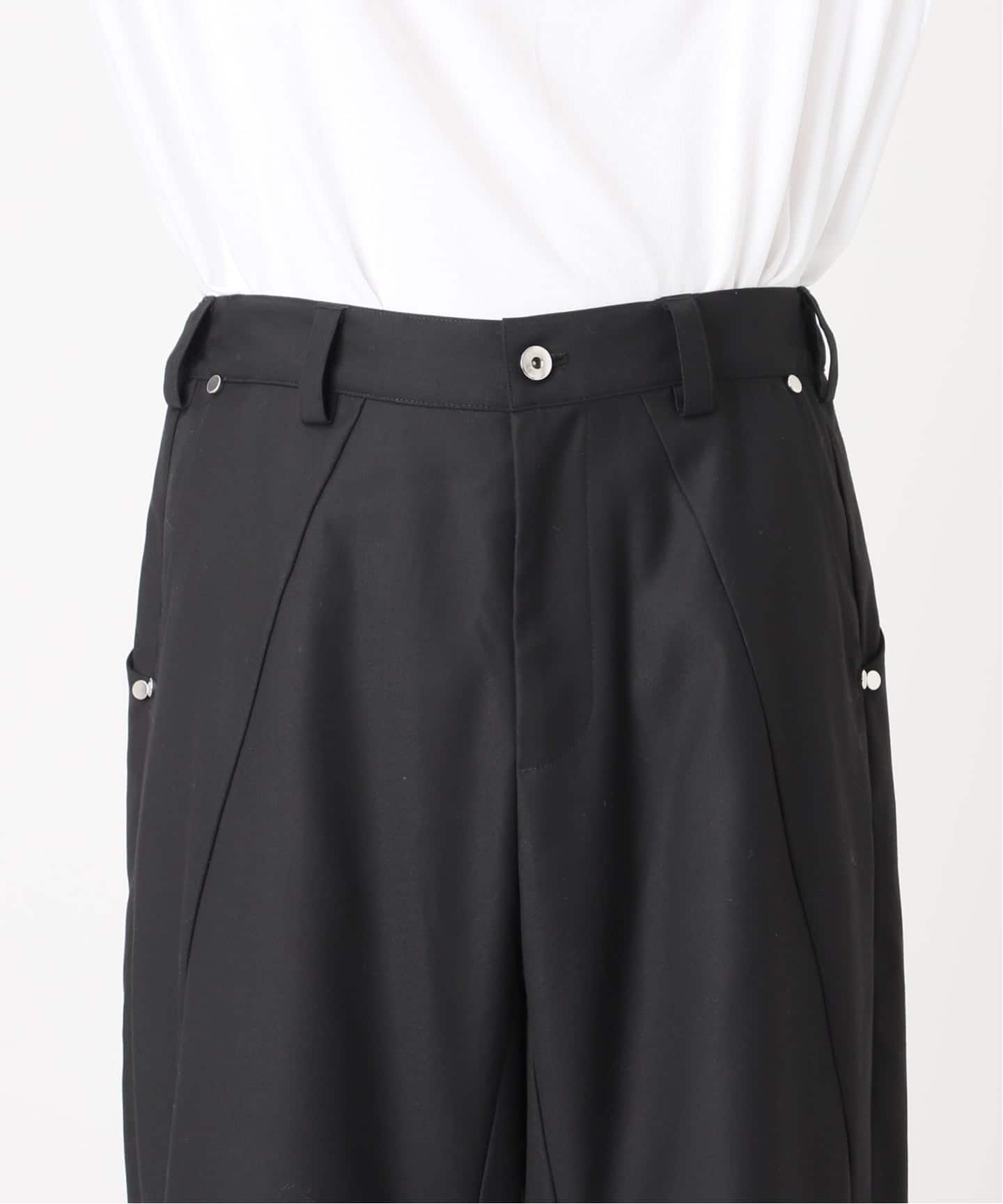 ≪予約≫NOCTO ARCHIVE/ノクト アーカイブ Technical Studs Wide Pants