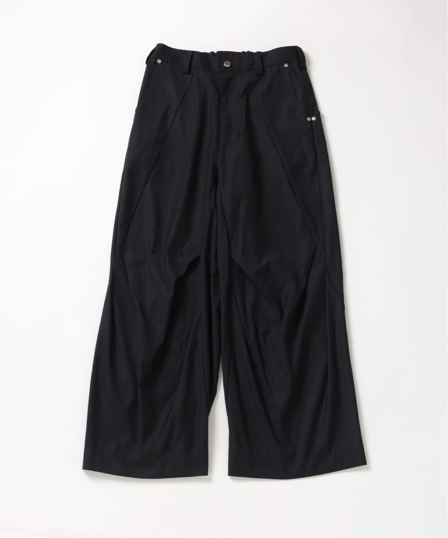 パンツ NOCTO ARCHIVE Technical Studs Wide Pants ≪予約≫NOCTO ARCHIVE/ノクト アーカイブ Technical Studs Wide Pants
