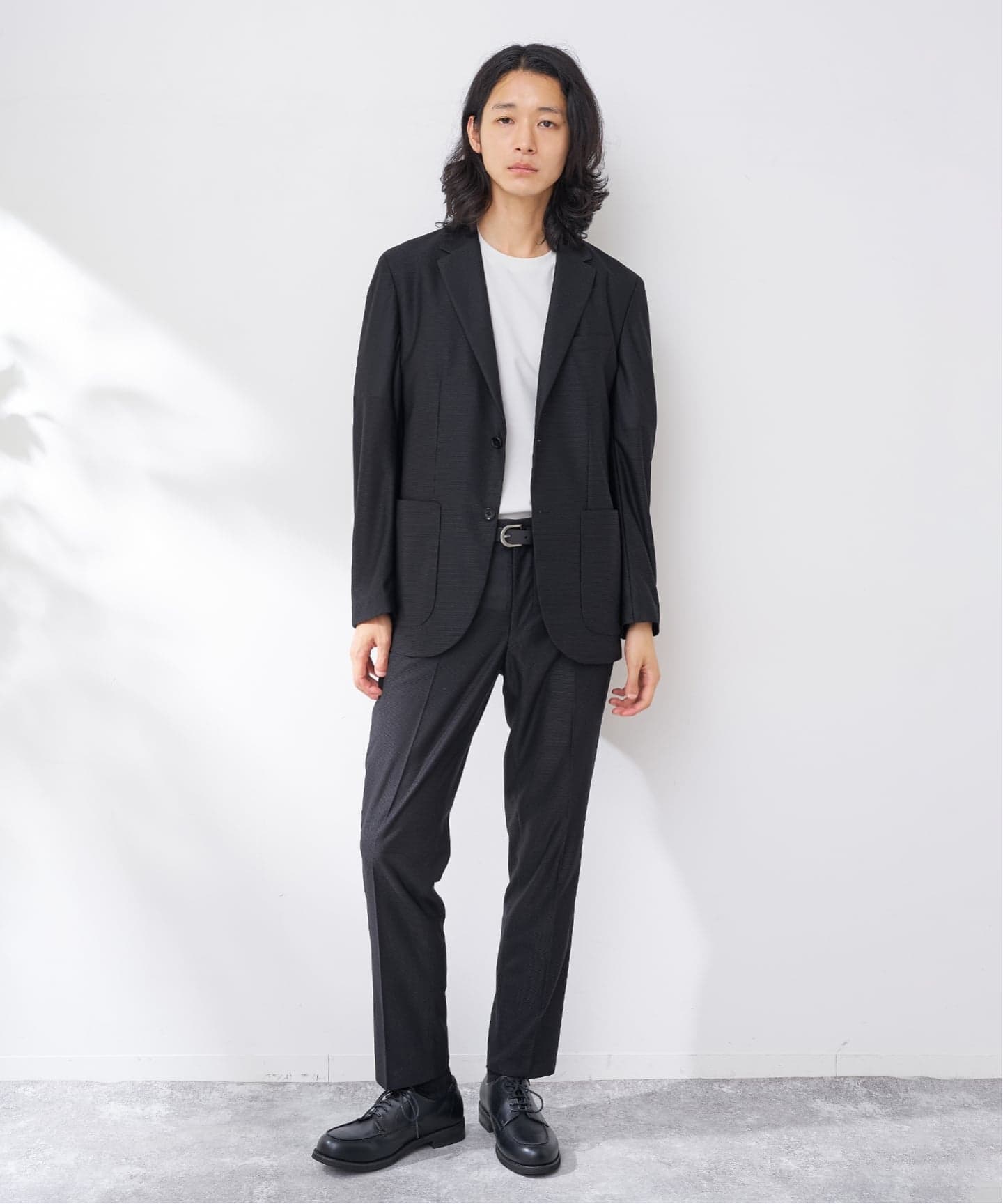 リネンライク ウォッシャブルパンツ（スラックス）｜B.C STOCK（ベー