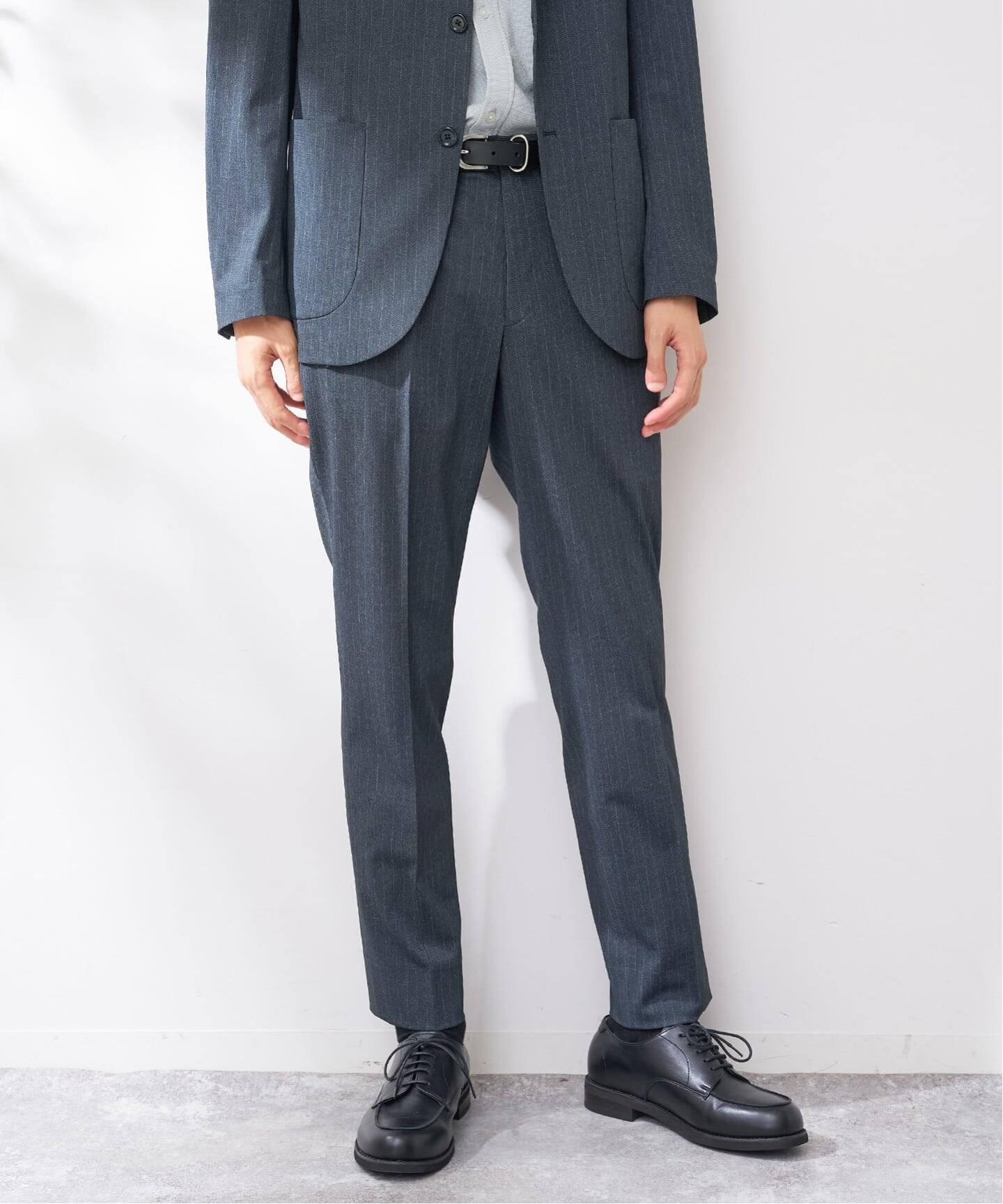 ICE JET ストライプ ストレッチパンツ（スラックス）｜B.C STOCK（ベー