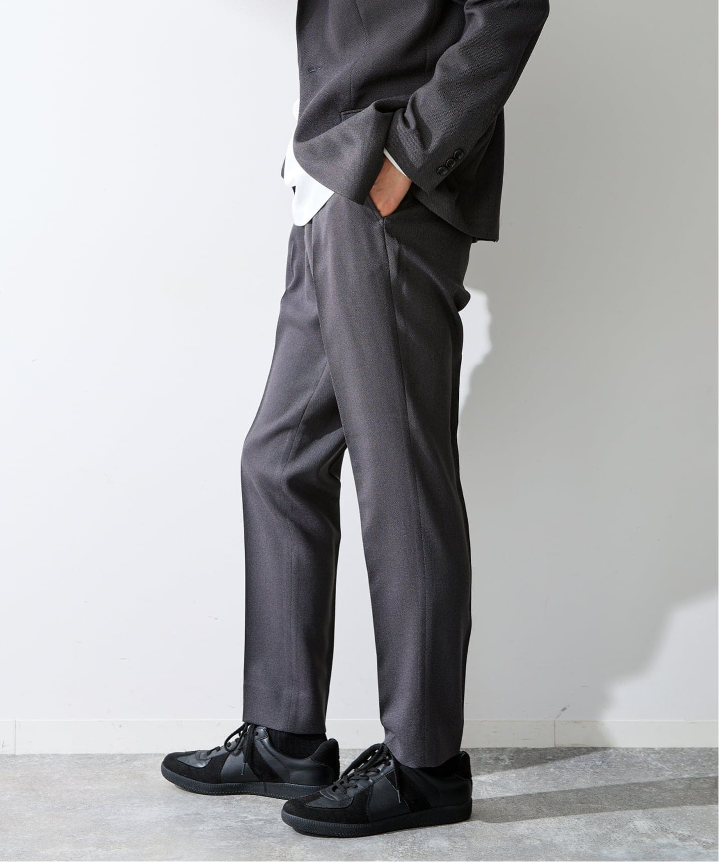 PE BIRDSEYE SLACKS（スラックス）｜B.C STOCK（ベーセーストック）の