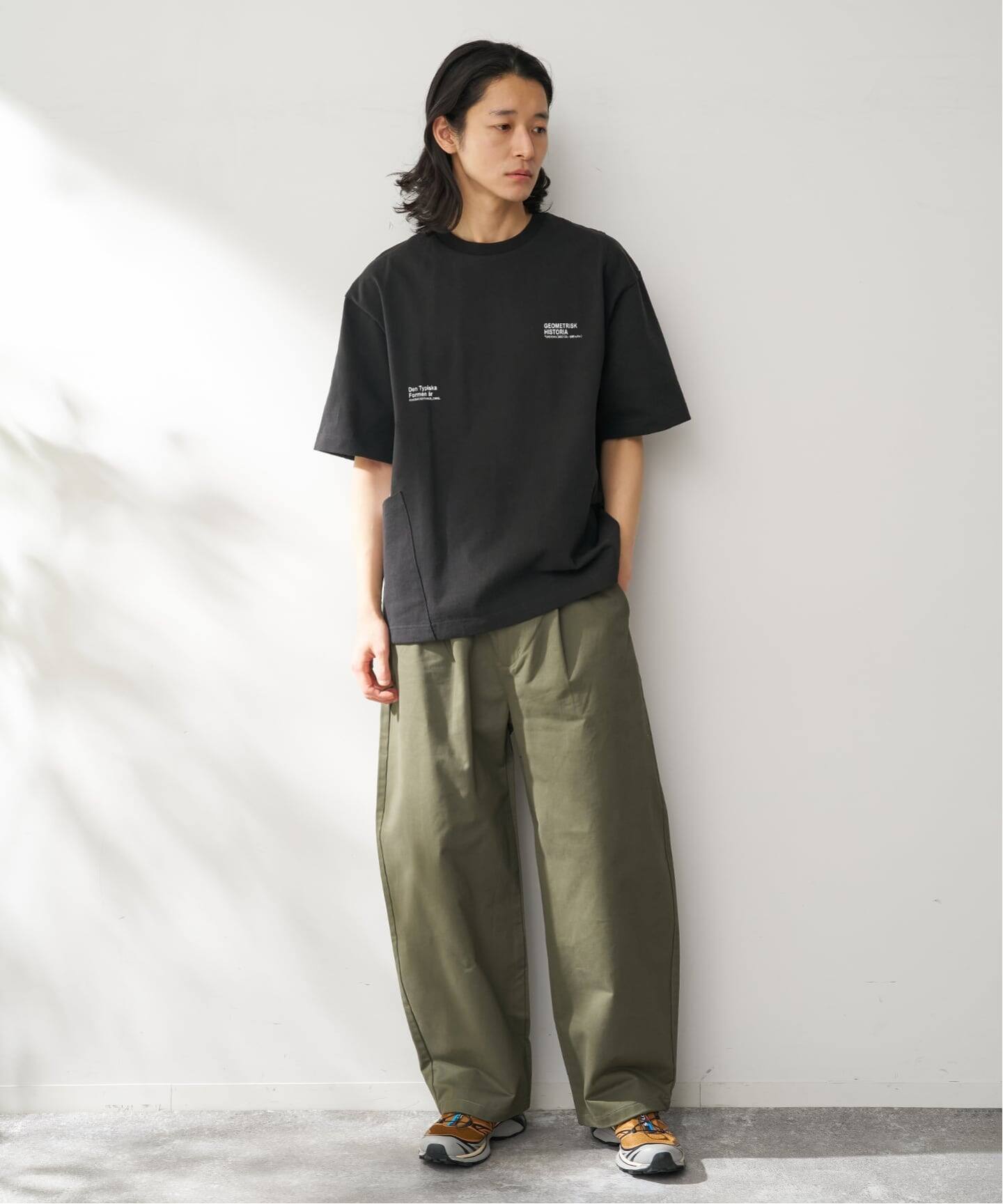 MBスタンダードノーカラージャケット キャップ ドレープトップス カーゴパンツ REDKAP / レッドキャップ 別注 LOOSE-FIT PT（その他パンツ）｜B.C