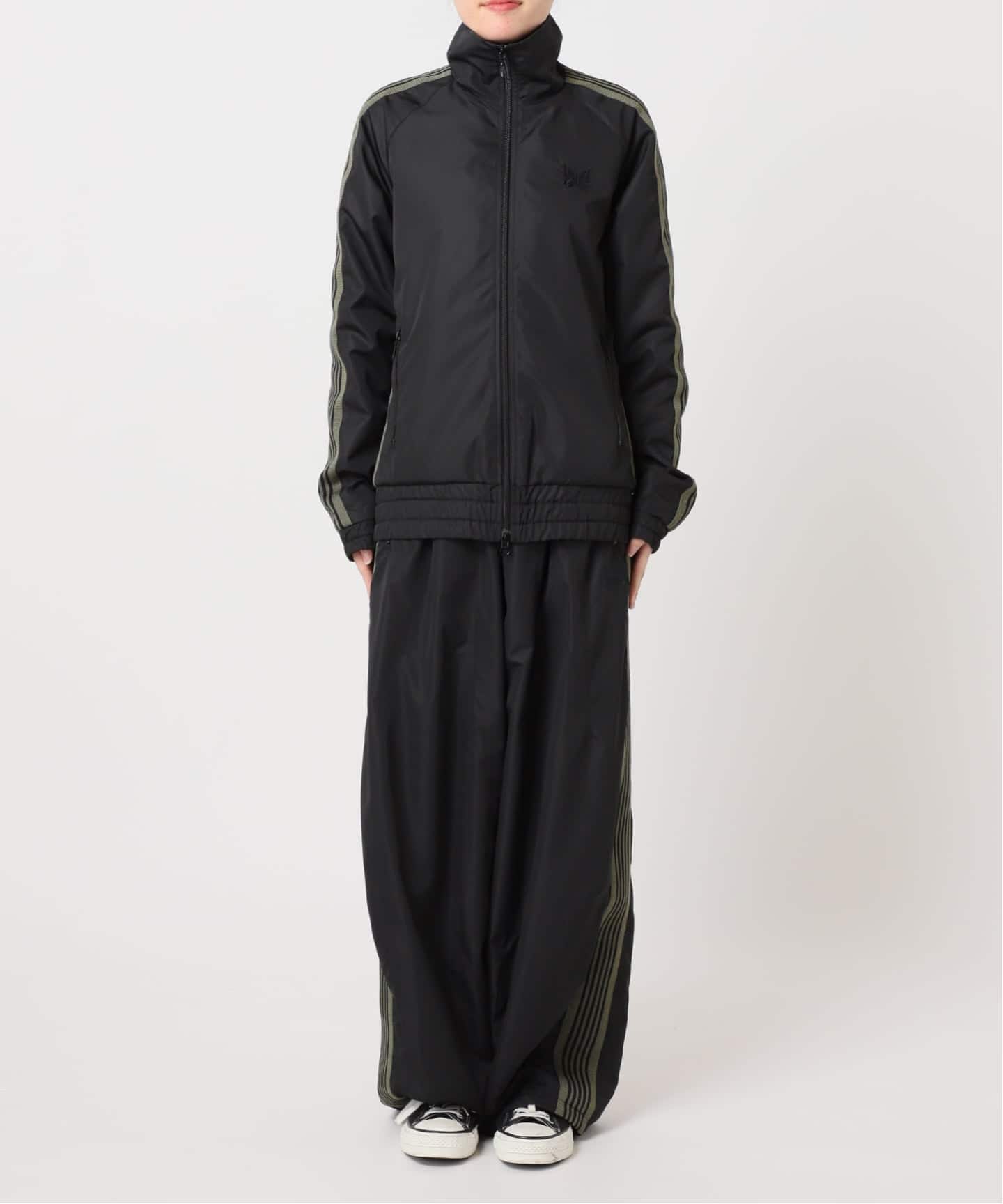 Needles 黒 ジャージ NEEDLES/ニードルズ 別注 H.D. Track Pant（ジャージ／トラックパンツ