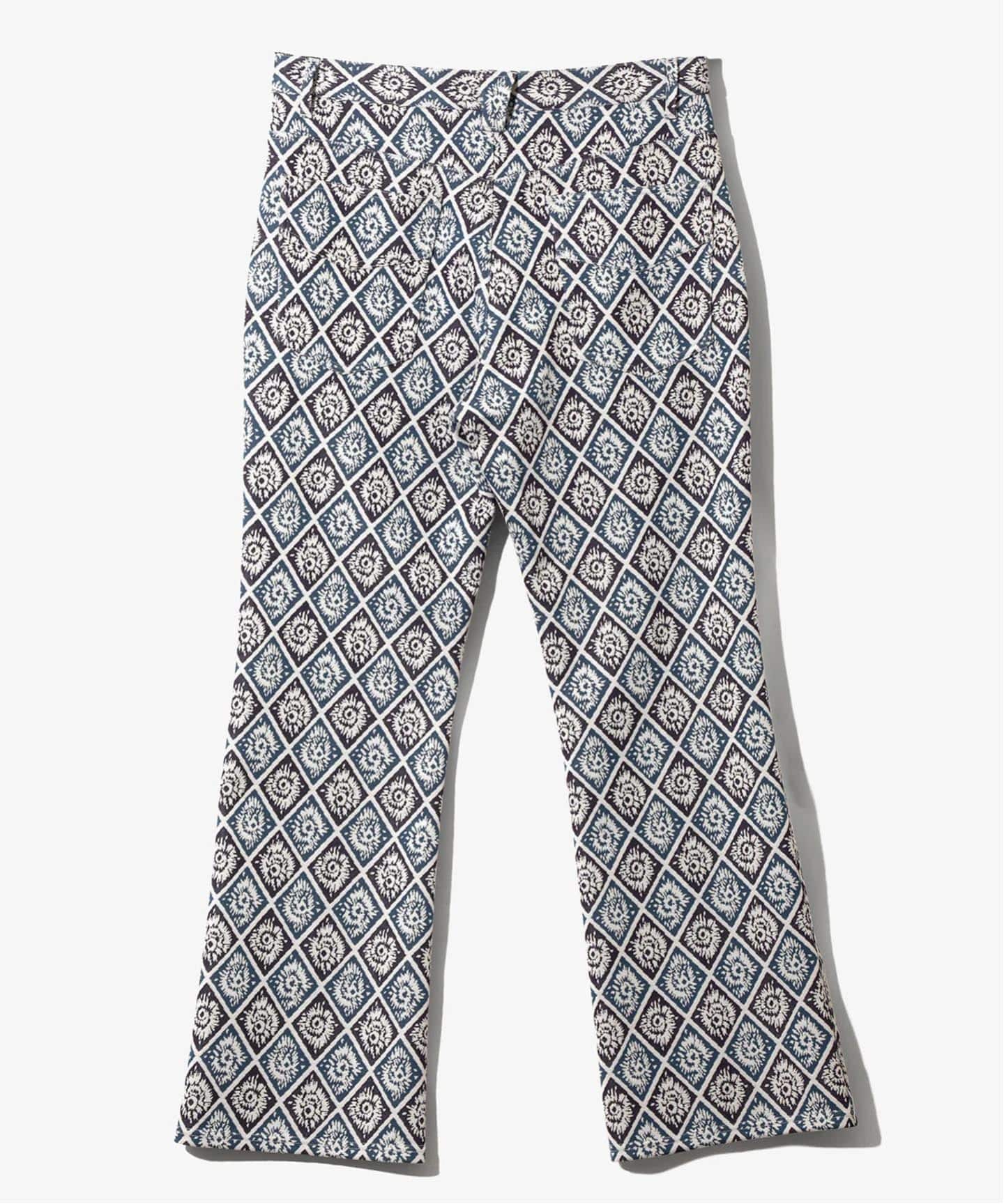 NEEDLES/ニードルズ Boot-Cut Jean - Poly Jacquard（ジャージ