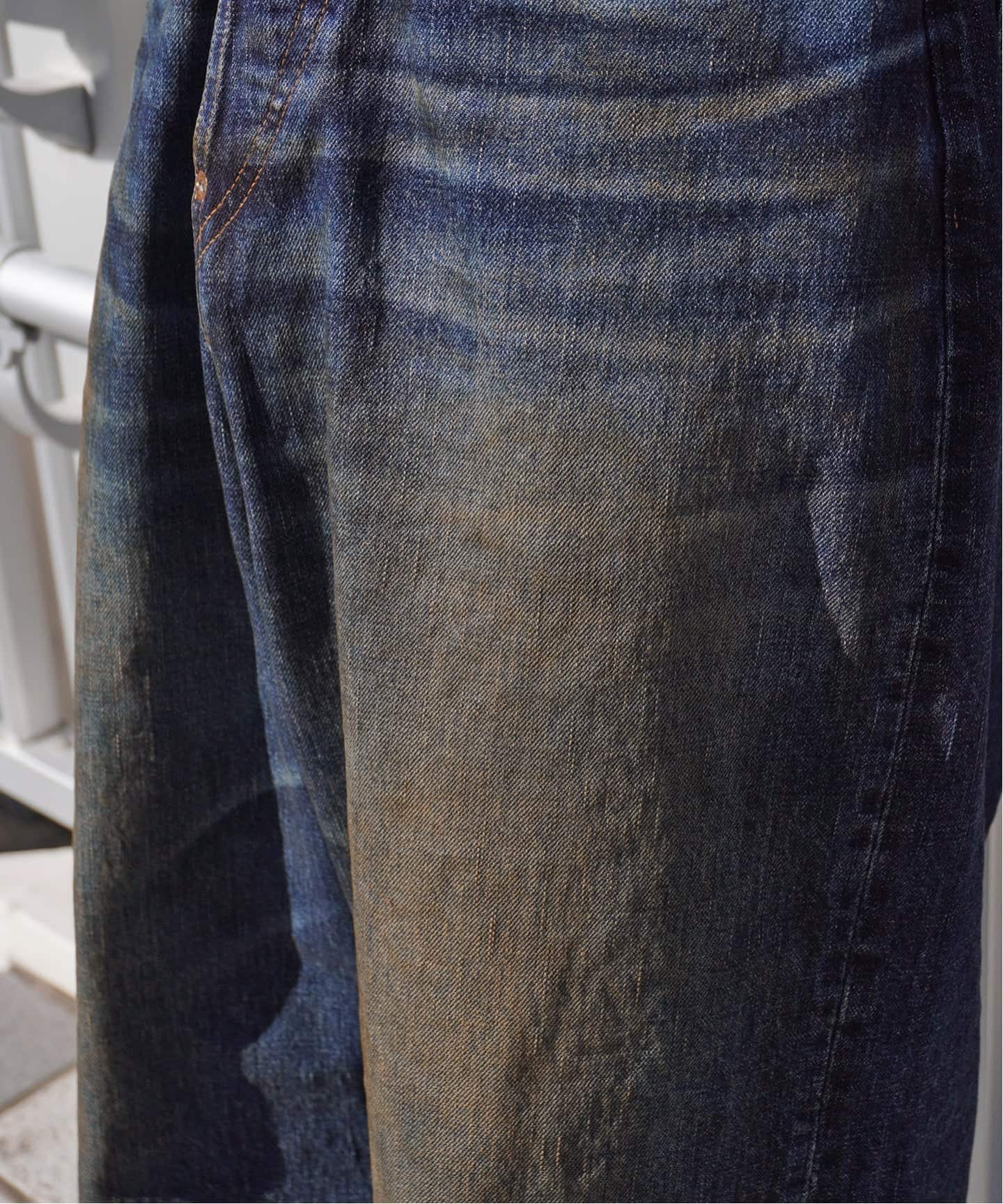 refomed / リフォメッド FRESH MAN DENIM WIDE PANTS USED（デニム