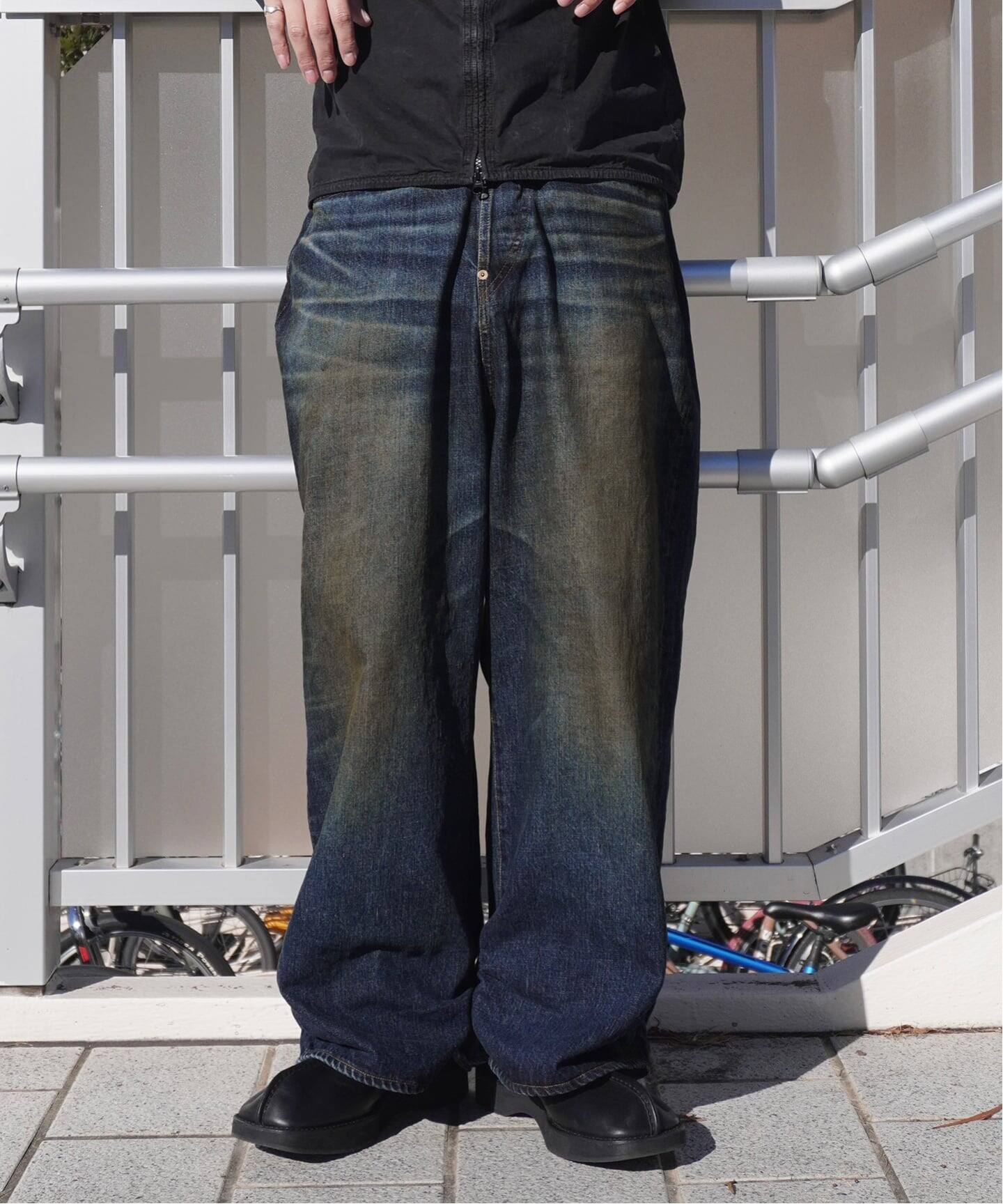 refomed / リフォメッド FRESH MAN DENIM WIDE PANTS USED（デニム 