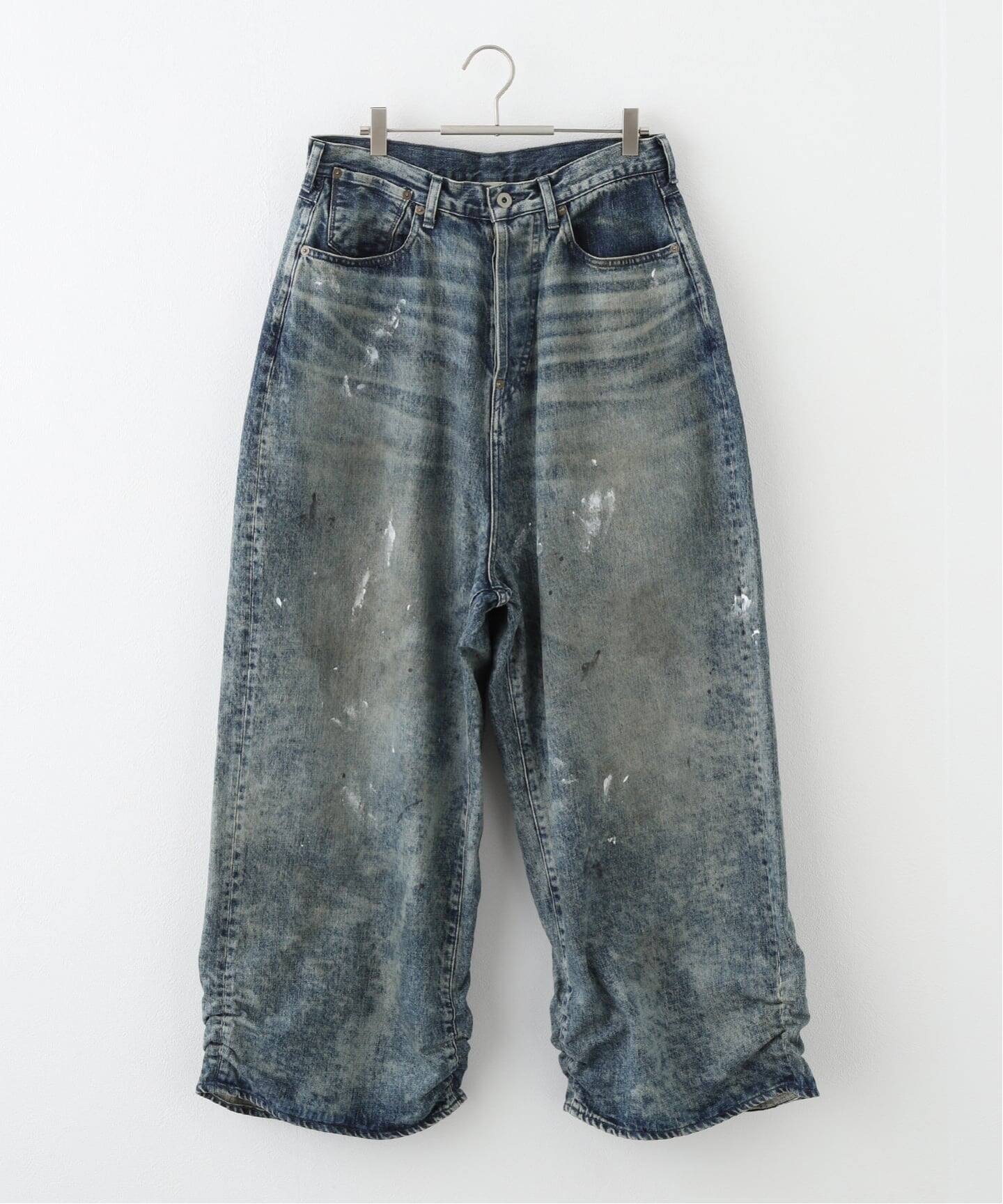 つrefomed デニム refomed / リフォメッド FRESH MAN DENIM WIDE PANTS PAINT（デニム