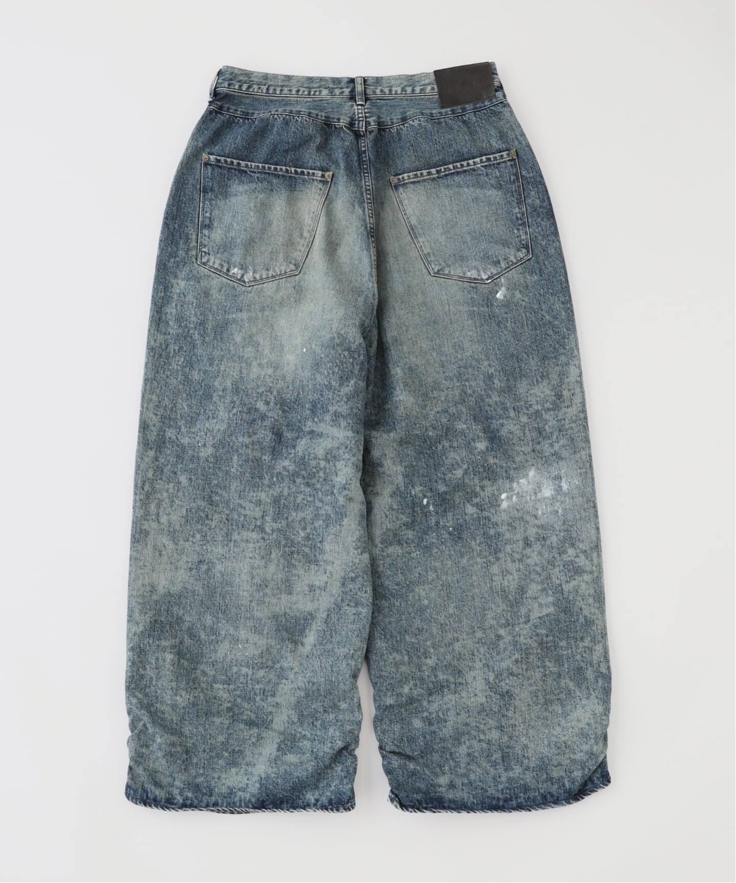 refomed / リフォメッド FRESH MAN DENIM WIDE PANTS PAINT（デニム