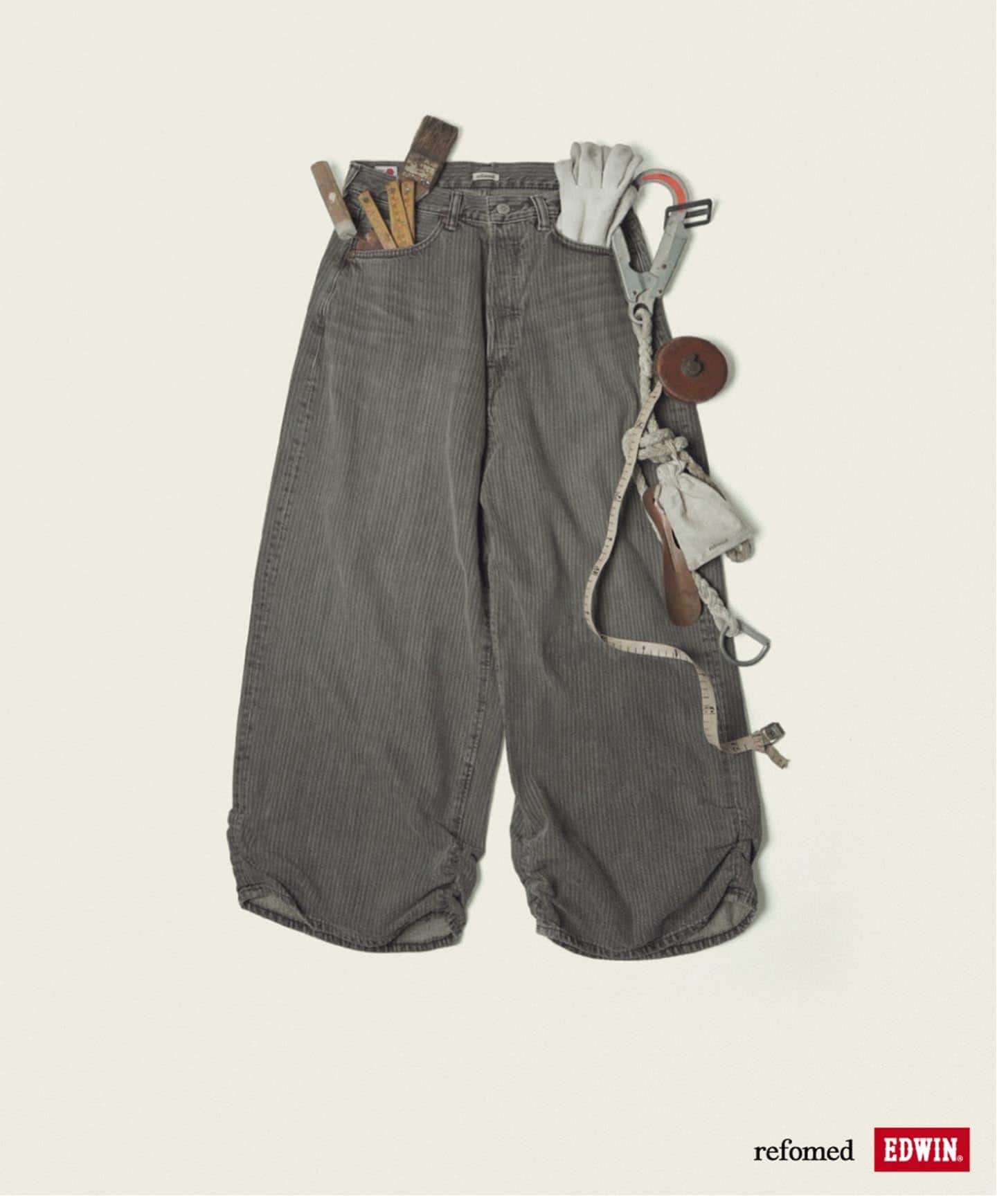 refomed / リフォメッド FRESH MAN DENIM PANTS by EDWIN（デニム