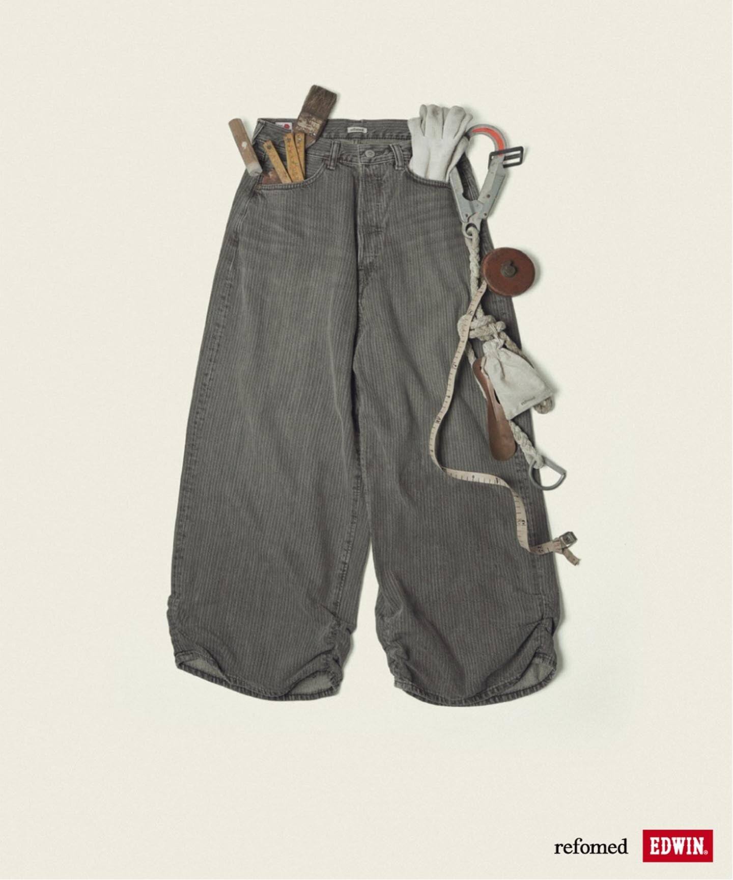refomed / リフォメッド FRESH MAN DENIM PANTS by EDWIN（デニム 