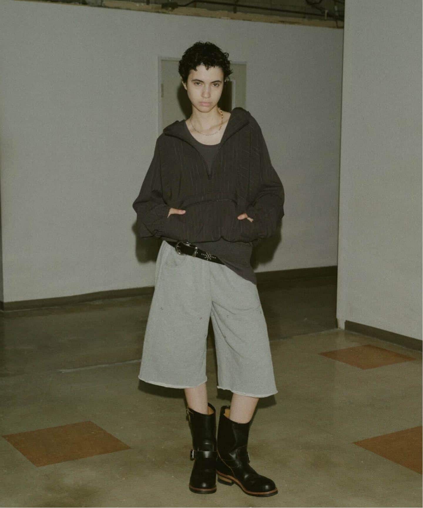 JIEDA /ジエダ 3/4 DOUBLE KNEE SWEAT PANTS（スウェットパンツ
