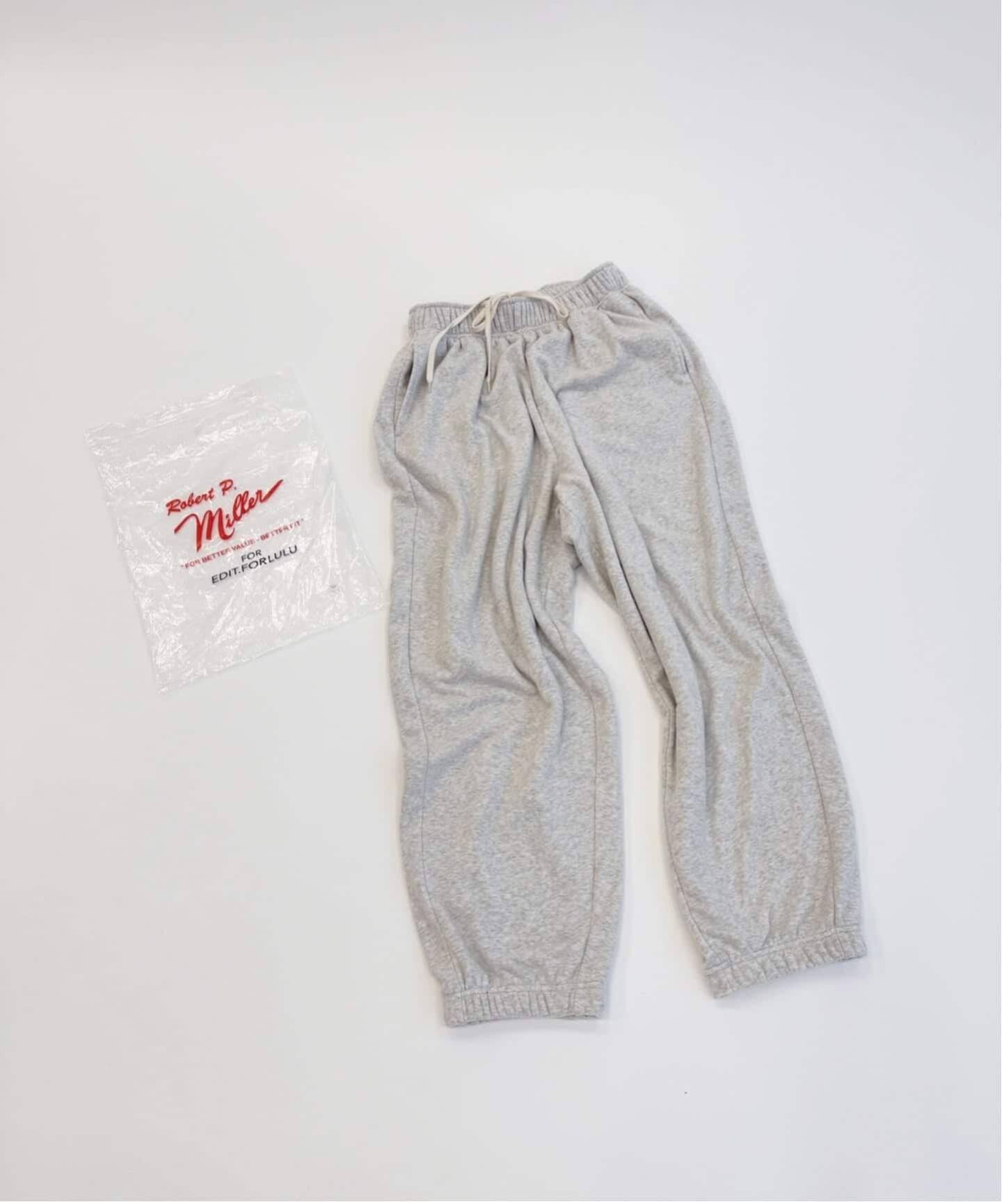 追加4》【miller×LULU】スウェットパンツ（スウェットパンツ）｜EDIT
