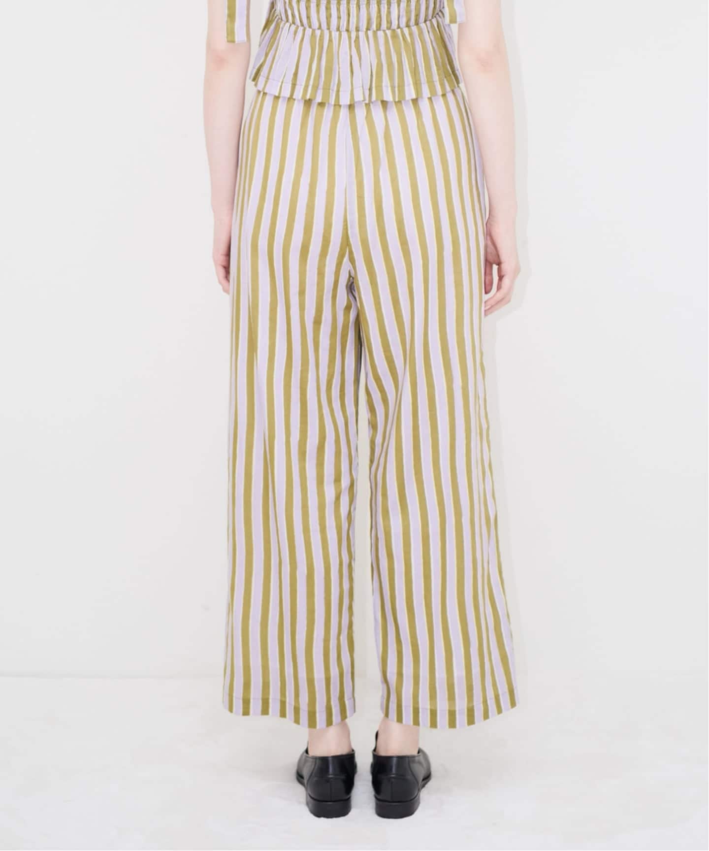 SARA MALLIKA/サラマリカ】 Stripe Print Pants（スラックス）｜EDIT
