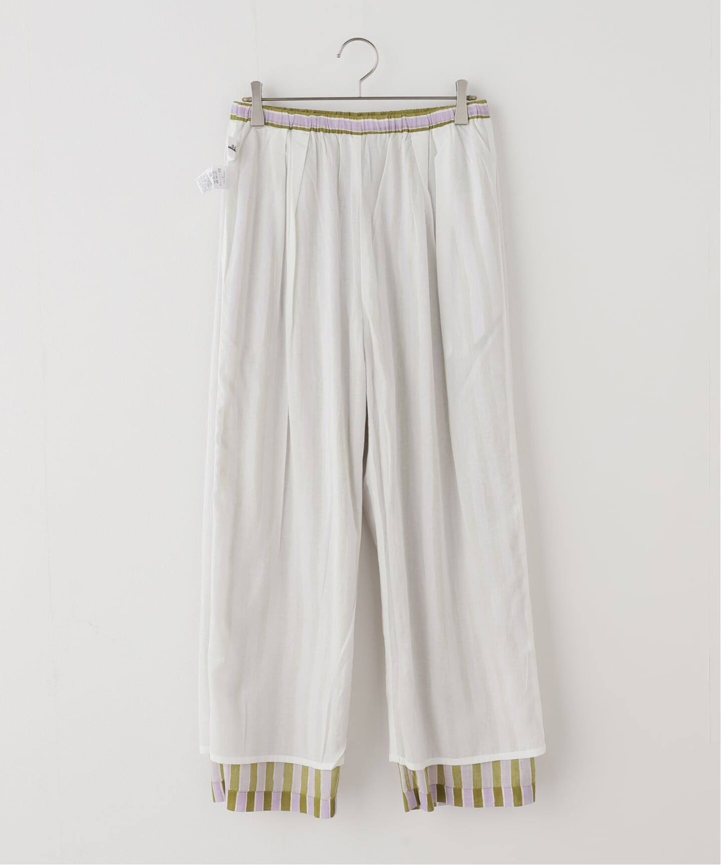 SARA MALLIKA/サラマリカ】 Stripe Print Pants（スラックス）｜EDIT