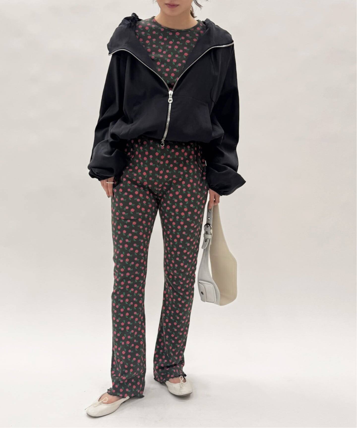 HOLIDAY/ホリデイ】SUPER RIB PANTS(FLOWER)（スラックス）｜EDIT.FOR
