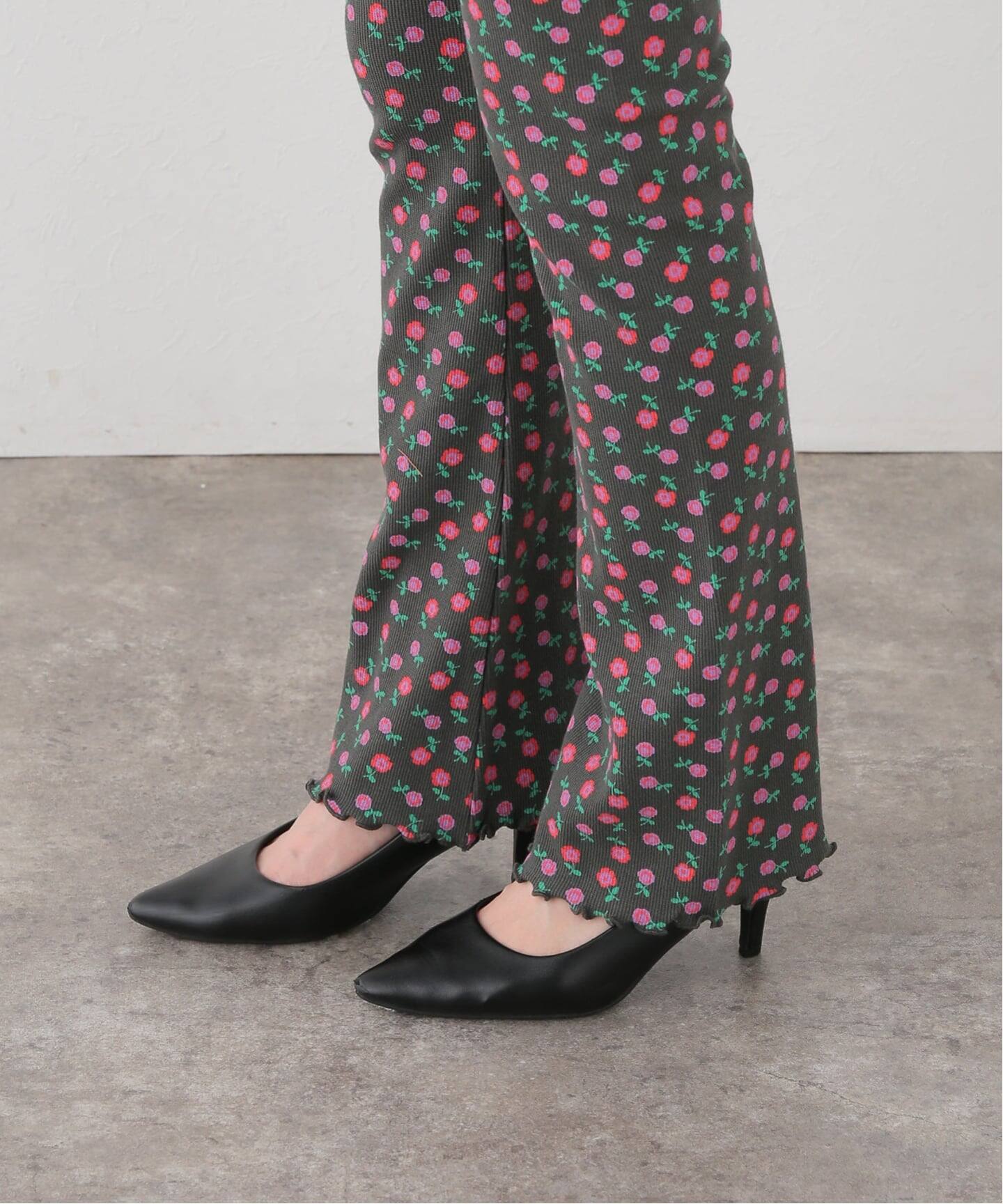 HOLIDAY/ホリデイ】SUPER RIB PANTS(FLOWER)（スラックス）｜EDIT.FOR
