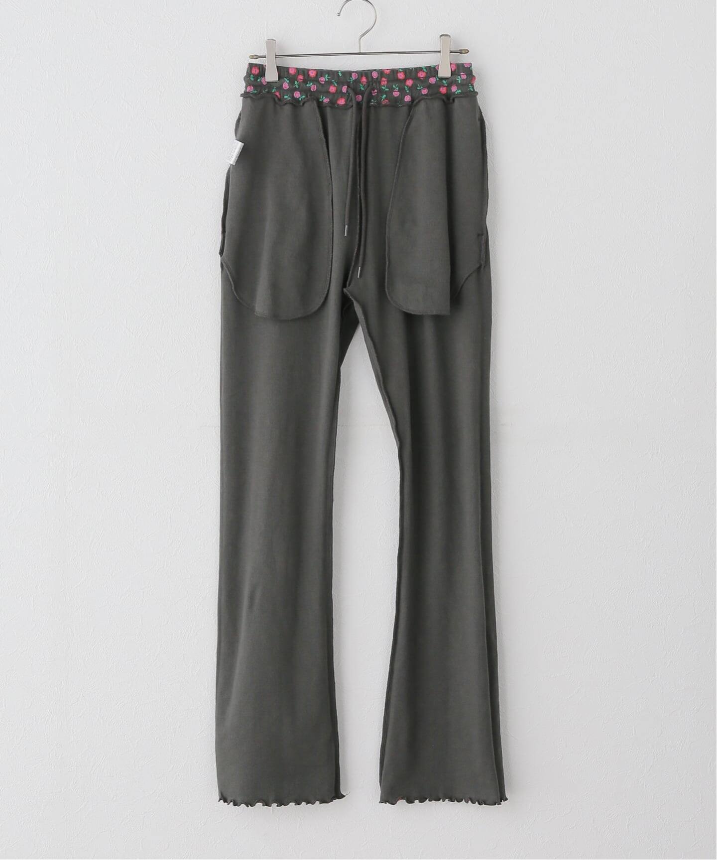 HOLIDAY/ホリデイ】SUPER RIB PANTS(FLOWER)（スラックス）｜EDIT.FOR