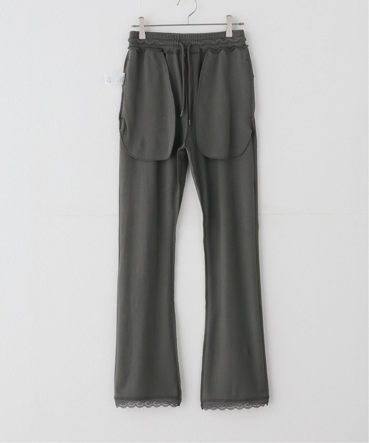HOLIDAY/ホリデイ】SUPER RIB LACE PANTS（スラックス）｜EDIT.FOR
