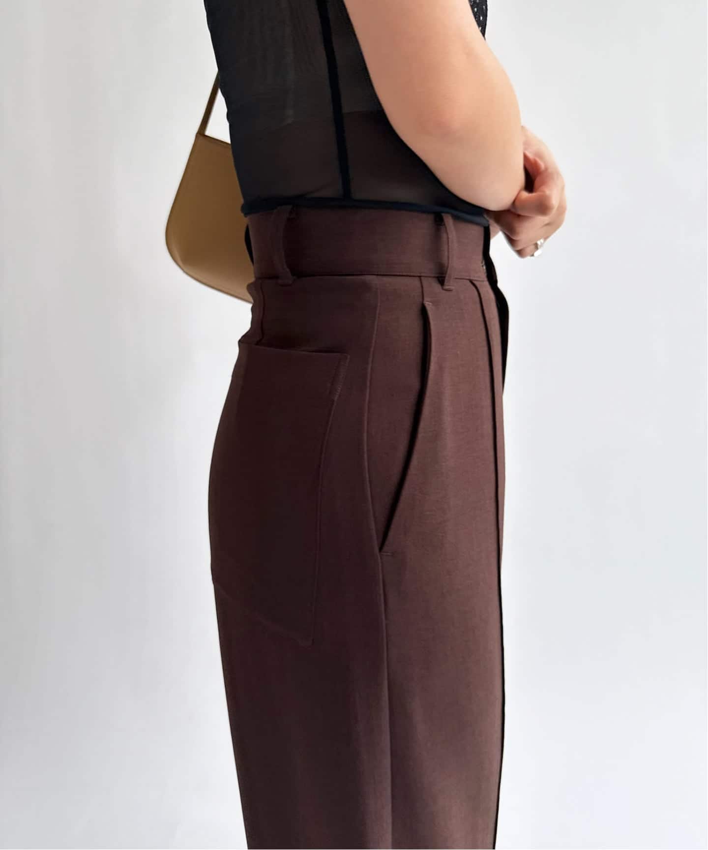 Hella/ヘラ】pintuck wide pants（スラックス）｜EDIT.FOR LULU
