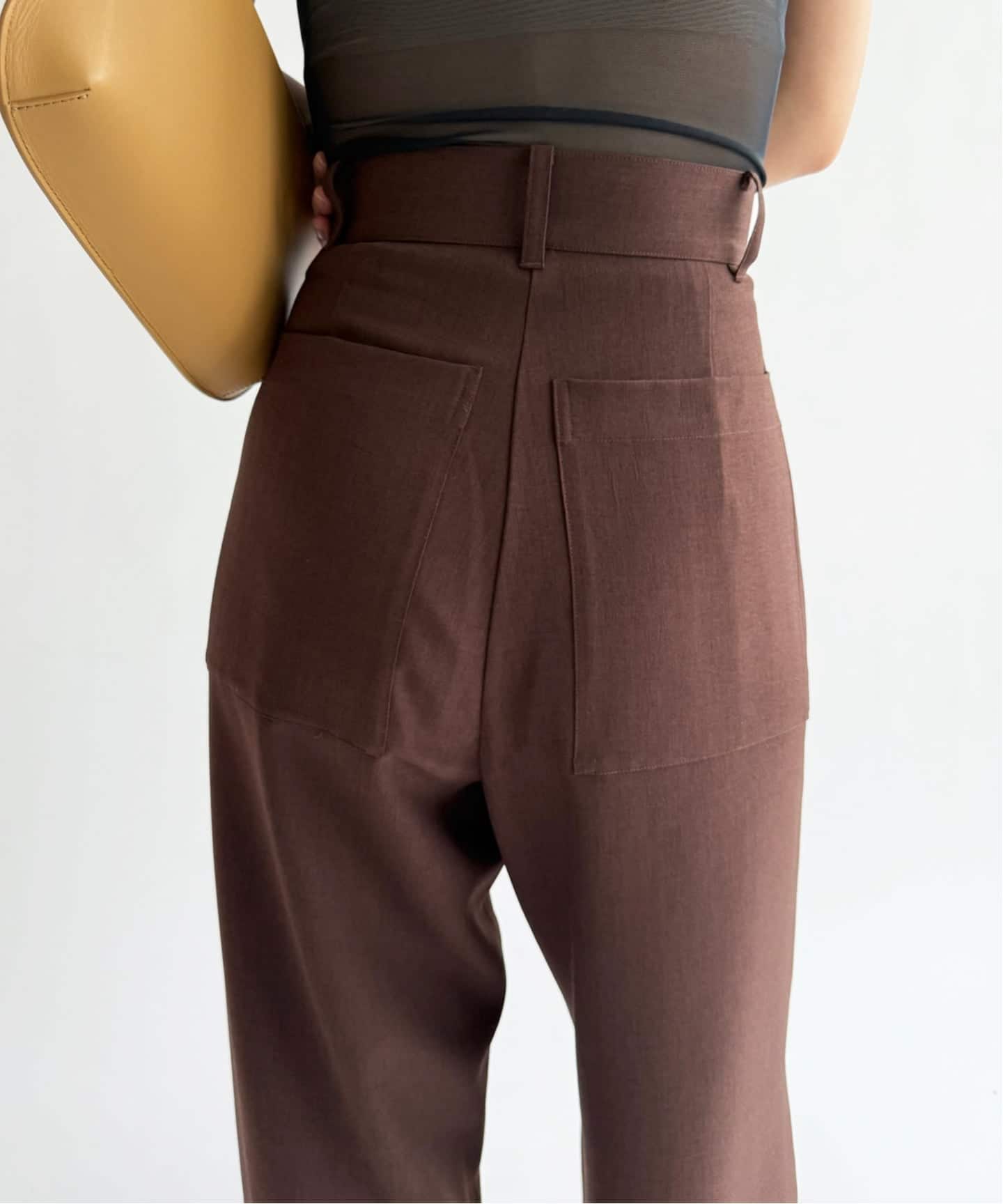 Hella/ヘラ】pintuck wide pants(スラックス)|EDIT.FOR LULU Hella/ヘラ】pintuck wide pants(スラックス)|EDIT.FOR LULU