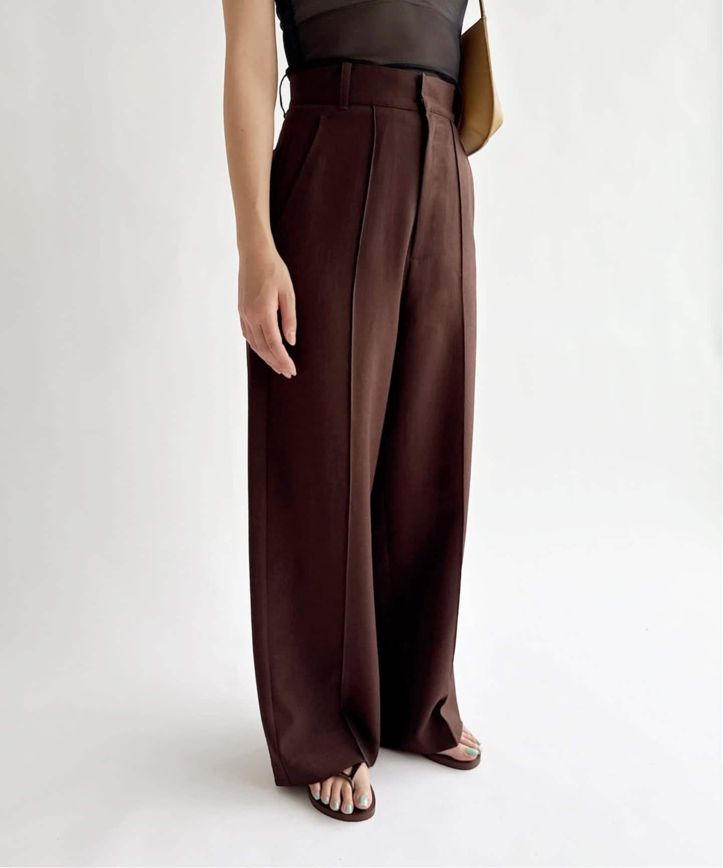 Hella/ヘラ】pintuck wide pants（スラックス）｜EDIT.FOR LULU