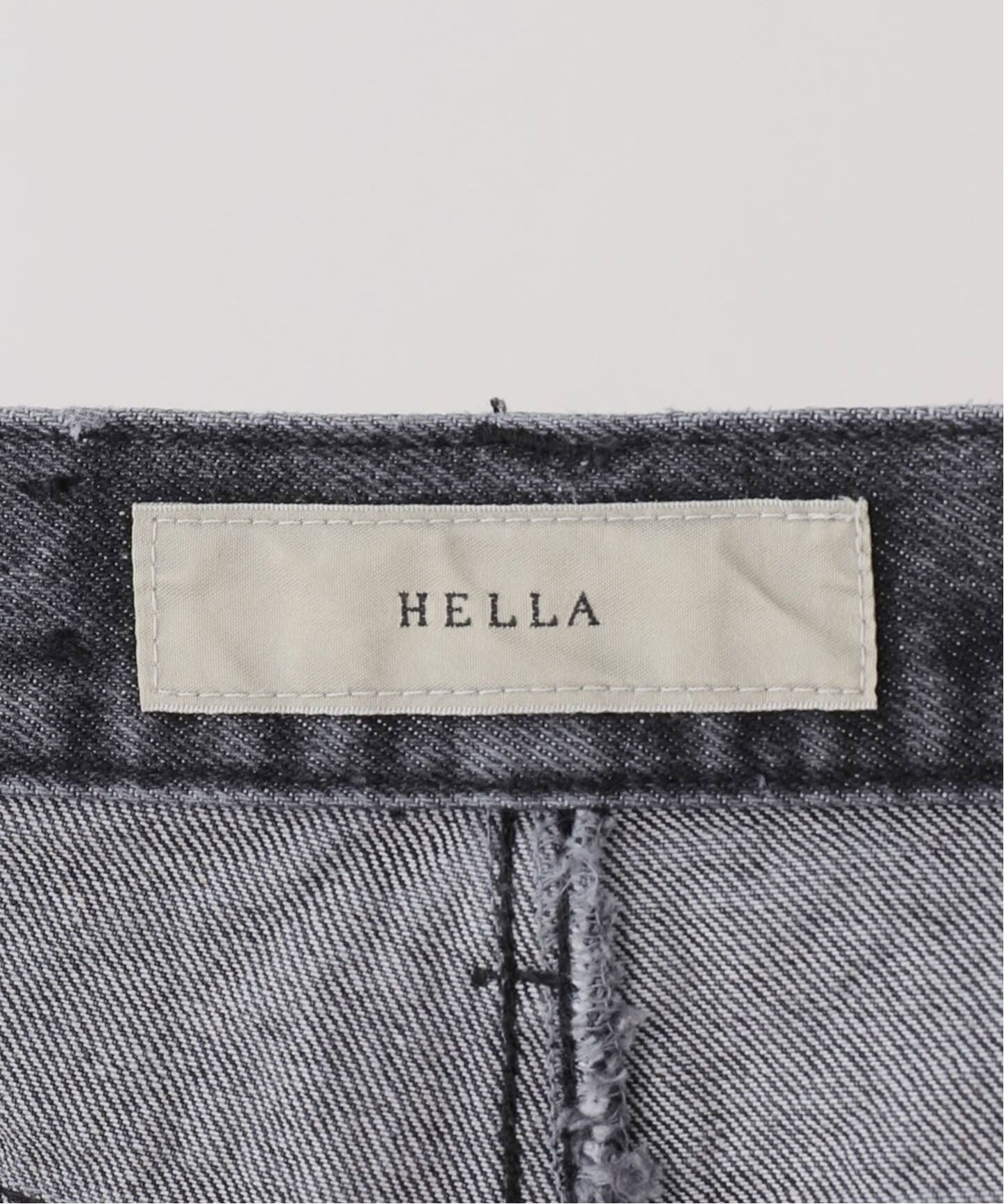Hella/ヘラ】side hem slit denim（デニムパンツ・ジーンズ）｜EDIT