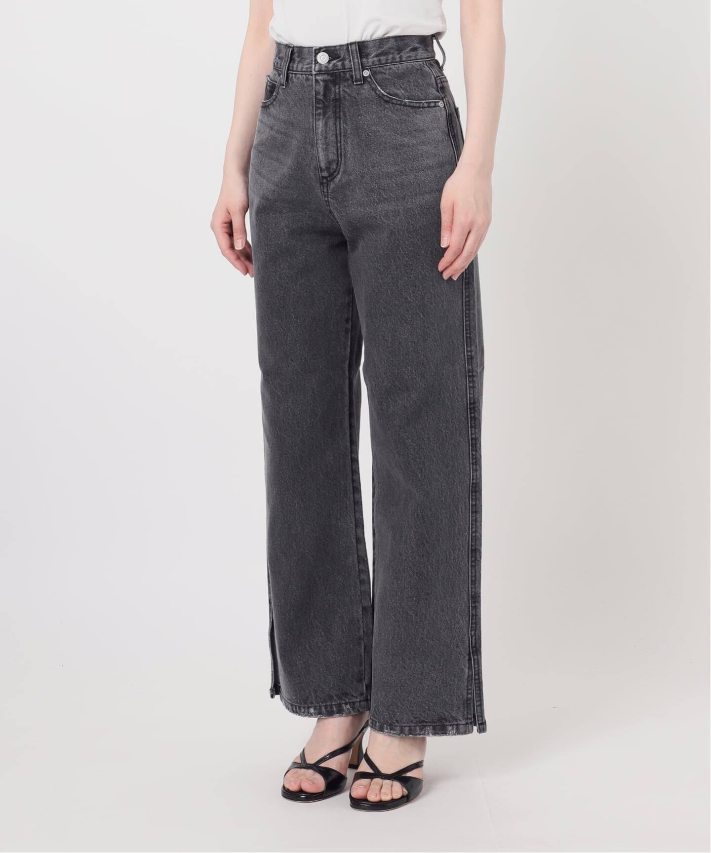 Hella/ヘラ】side hem slit denim（デニムパンツ・ジーンズ）｜EDIT