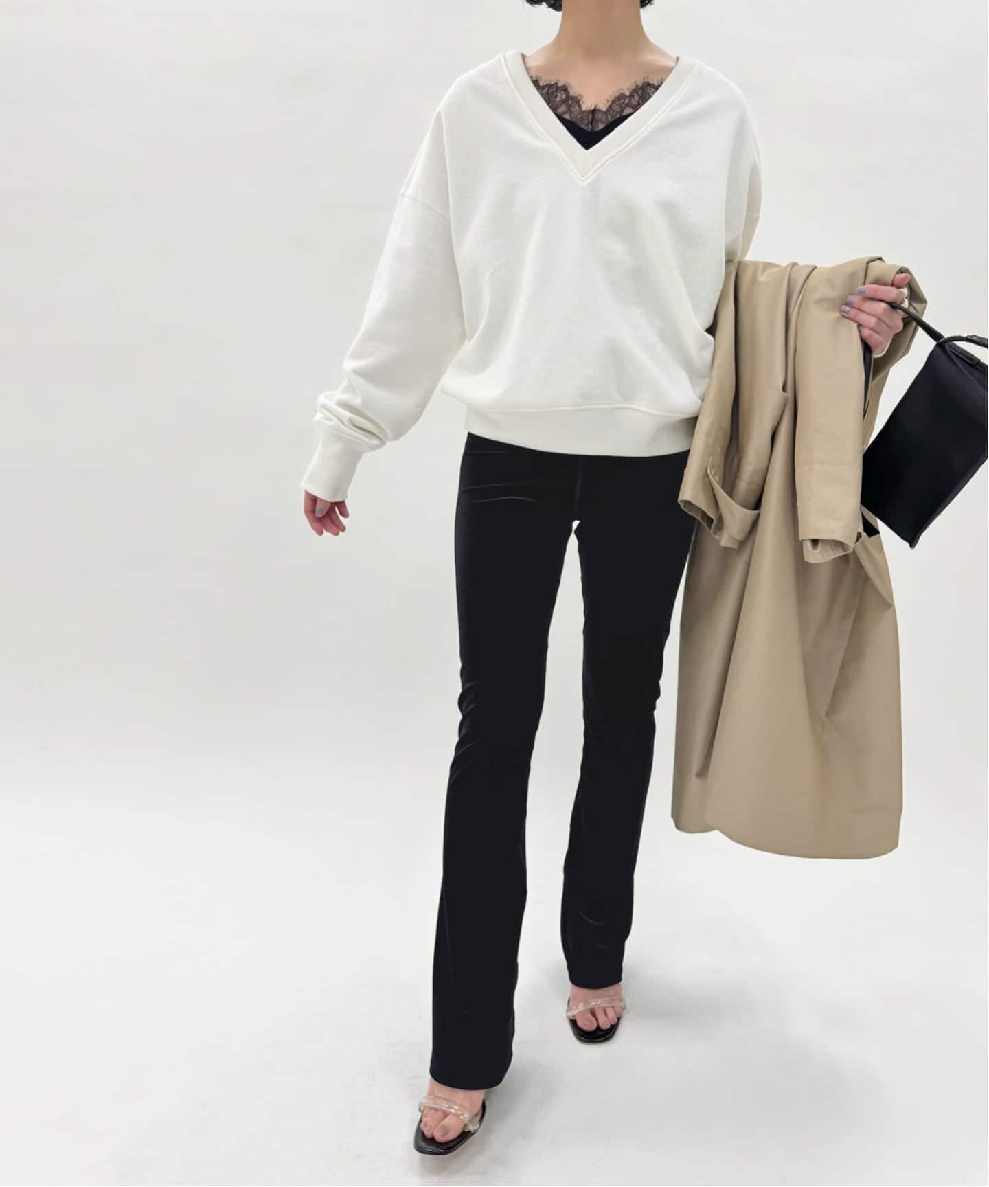 予約》【SIMONE WILD for LULU】slim pants（スラックス）｜EDIT.FOR