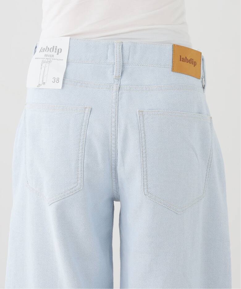 【LABDIP/ラブディップ】MIDIUM RISE LONG WIDE LEG JEAN（その他パンツ）｜EDIT.FOR LULU ...
