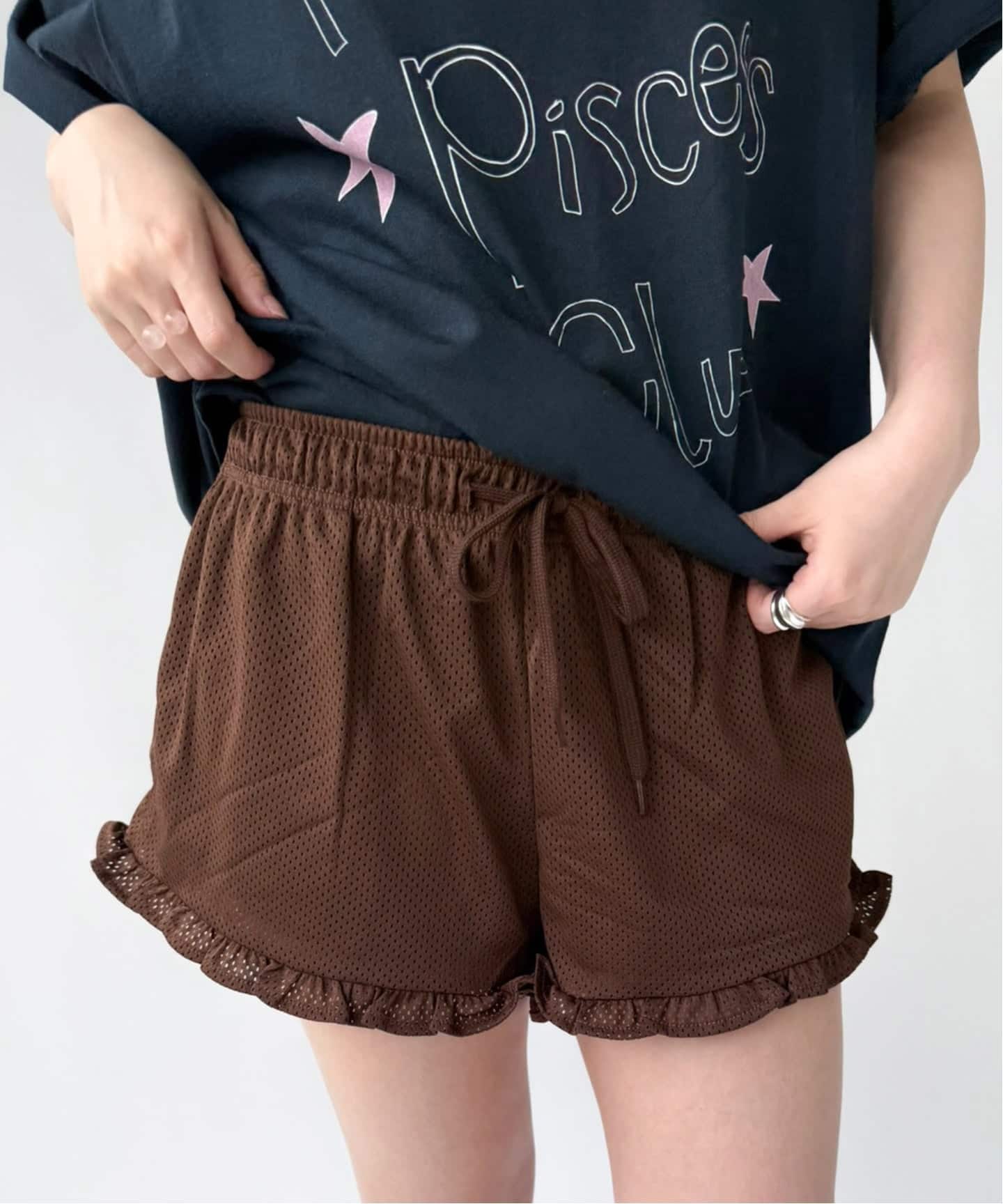 PISCESS/パイシス】 Punching Frill Shorts（スラックス）｜EDIT.FOR
