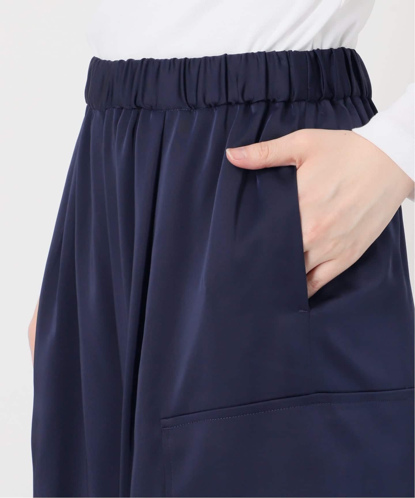 一部店舗限定》Maison IENA サテンカーゴパンツ（カーゴパンツ）｜IENA