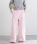 コットンキャンバスバックイージーパンツ