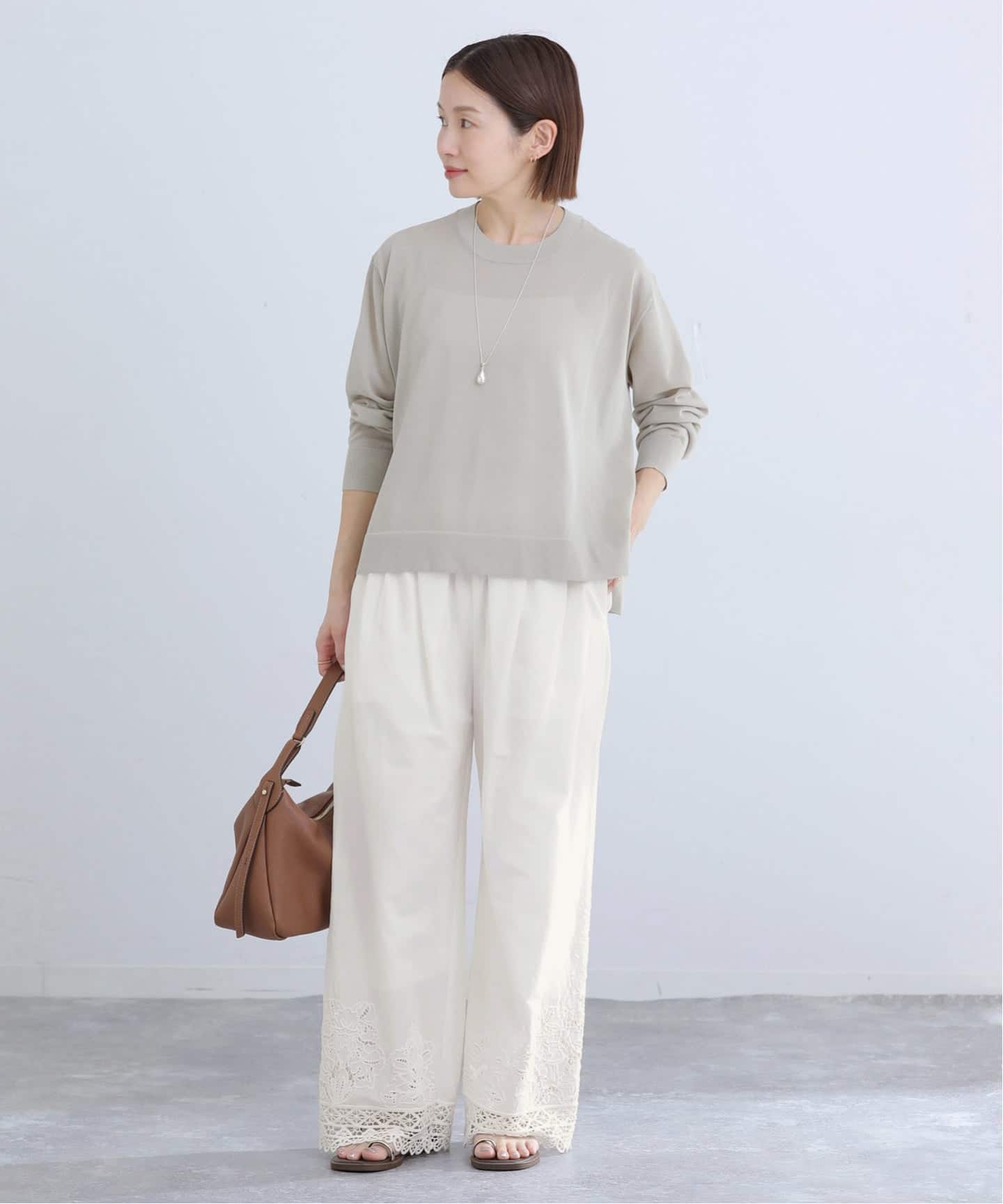 予約》カットワークレースパンツ（その他パンツ）｜IENA（イエナ）の