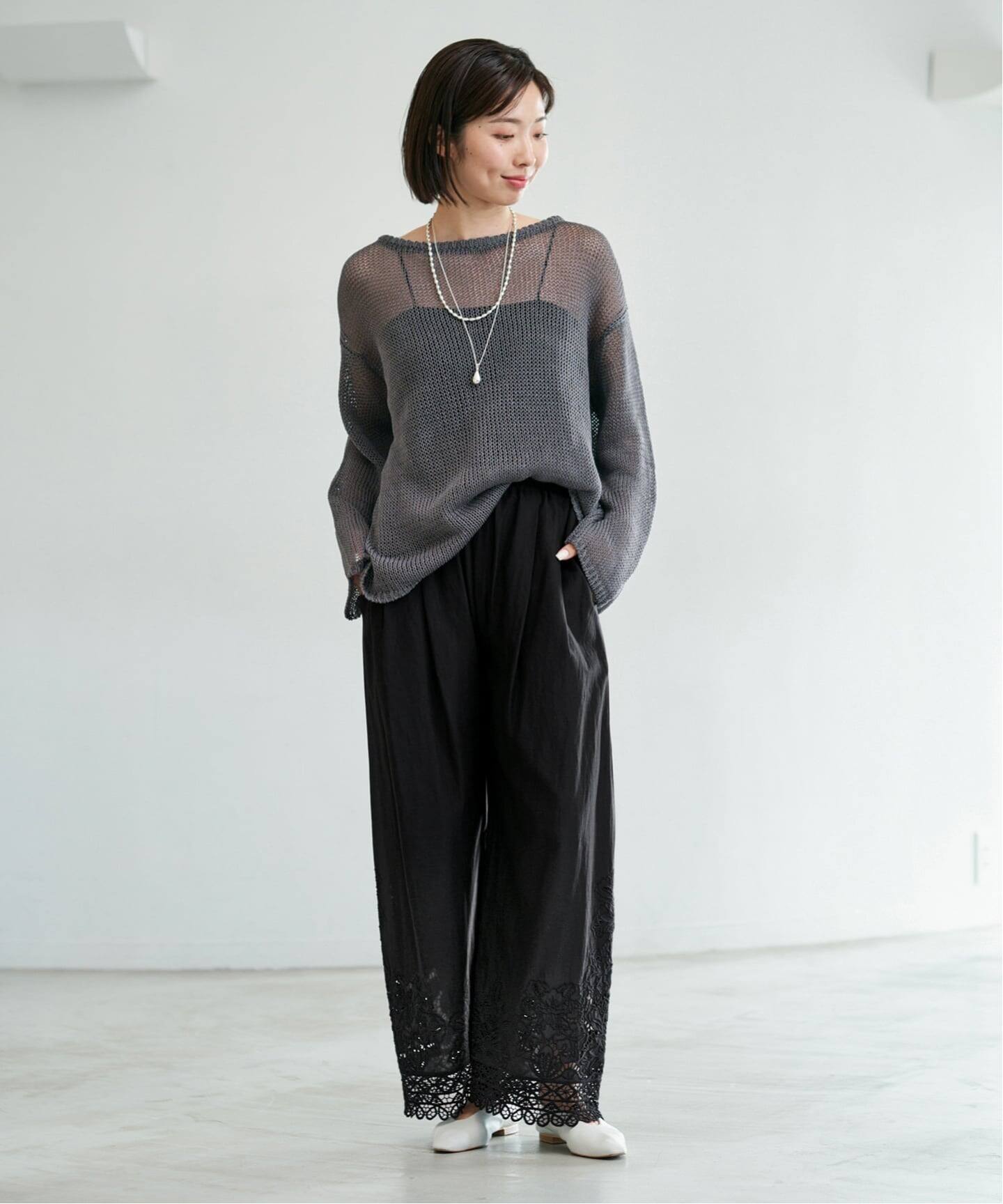 追加》カットワークレースパンツ（その他パンツ）｜IENA（イエナ）の