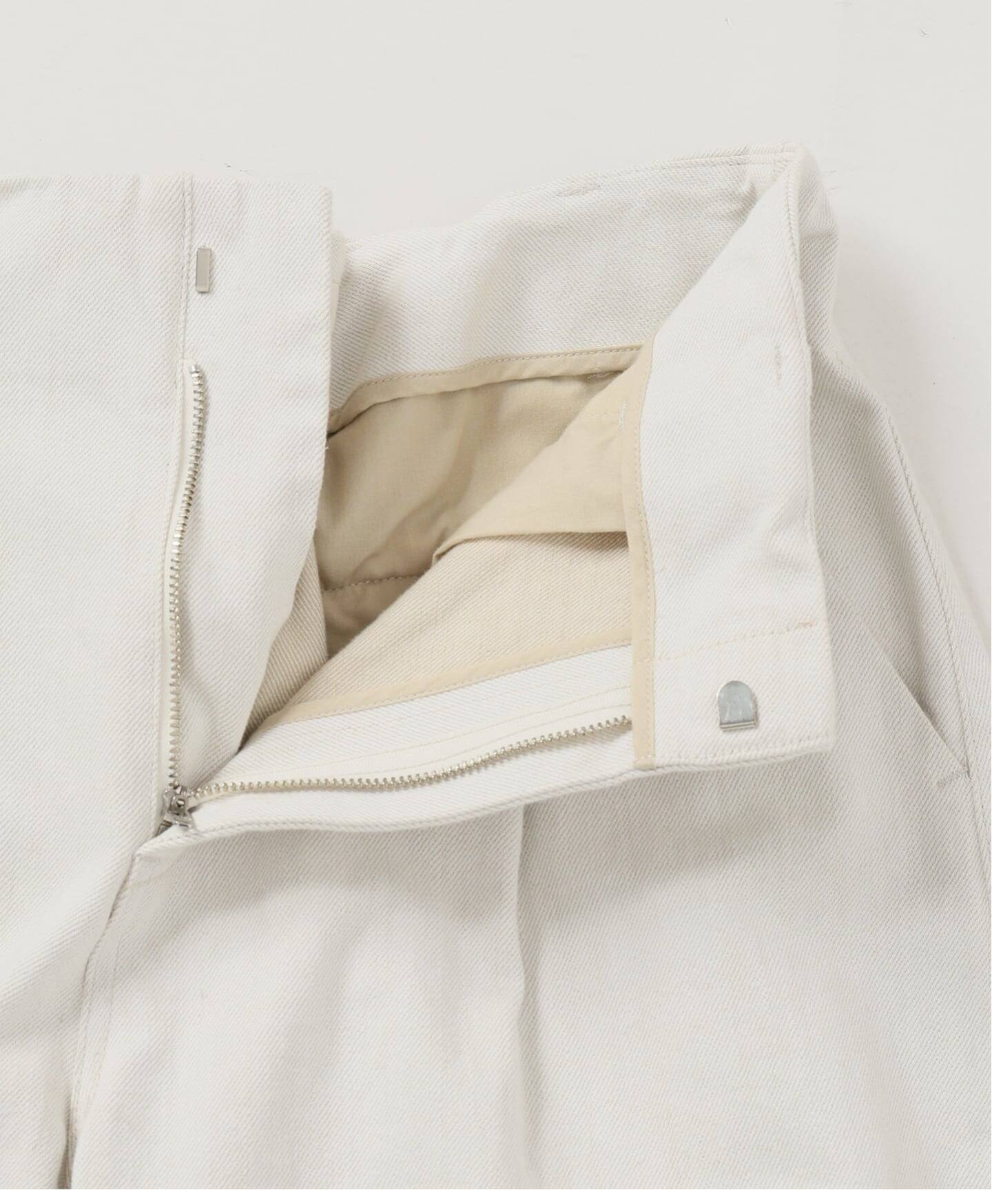 Spick and Span バレルレッグデニム　ホワイト イエナ IENA 《予約》バレルレッグデニム （ホワイト） -ファッション