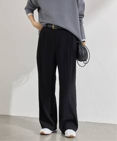 ウォッシャブル ジョーゼットスラックス