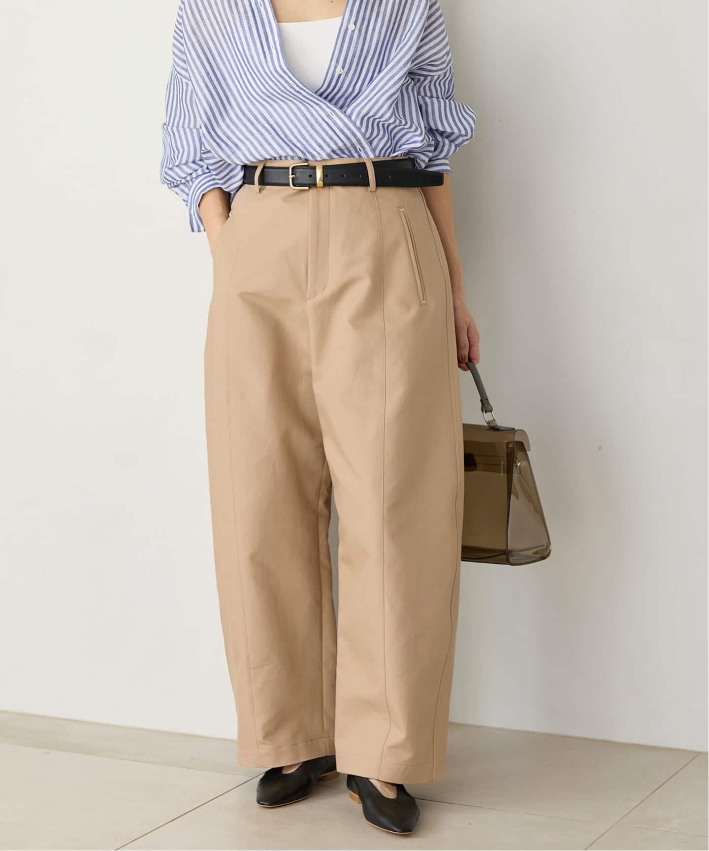 IENA ダブルクロスバレルパンツ 追加》ダブルクロスバレルパンツ（その他パンツ）｜IENA（イエナ）の