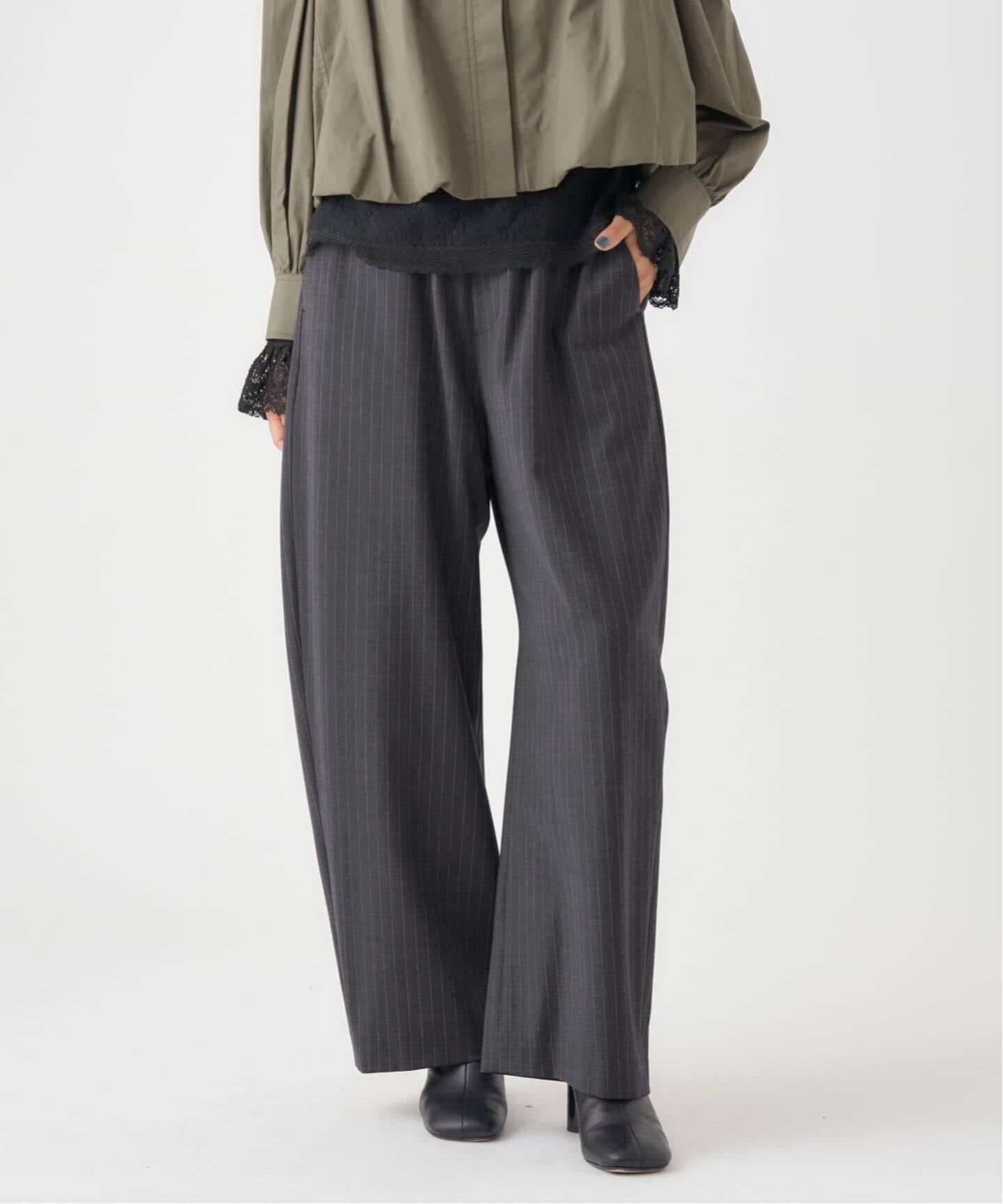 追加》ウォッシャブルセミコクーンパンツ（その他パンツ）｜IENA