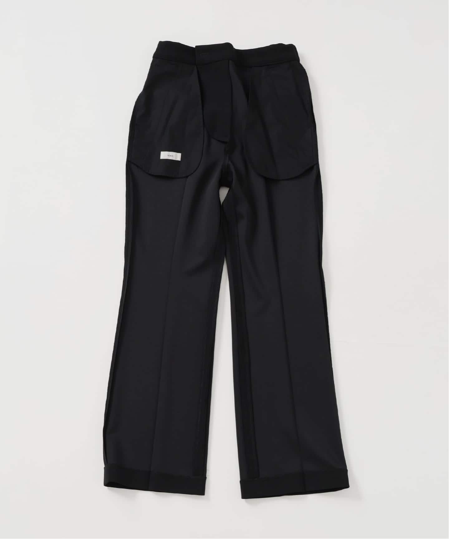 セットアップ対応》カットジョーゼットスティックパンツ（スラックス
