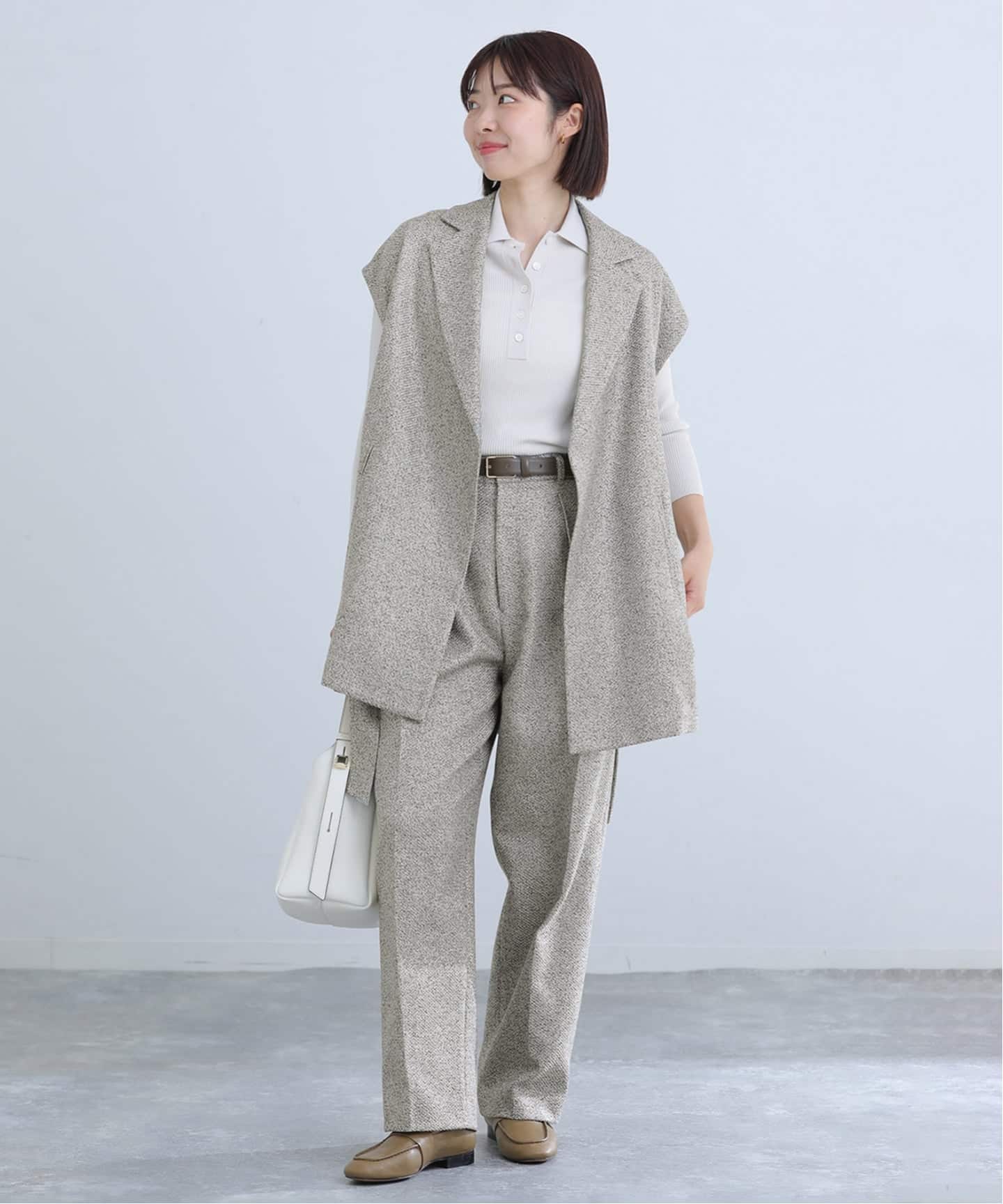 &NAVY ツイーディーパンツ（スラックス）｜IENA（イエナ）の通販