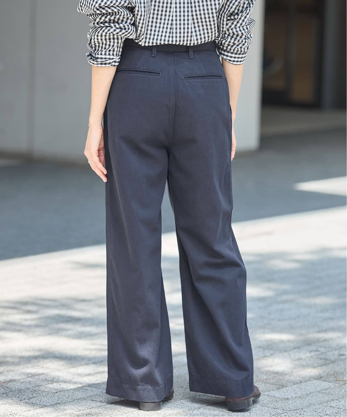 BLACK コットンチノパンツ（チノパンツ）｜IENA（イエナ）の通販