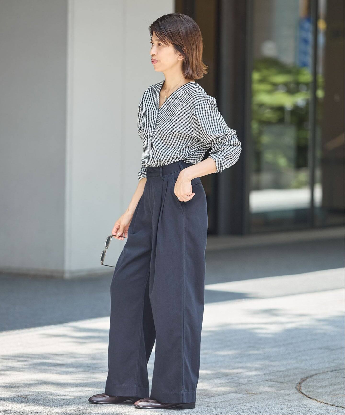 BLACK コットンチノパンツ（チノパンツ）｜IENA（イエナ）の通販