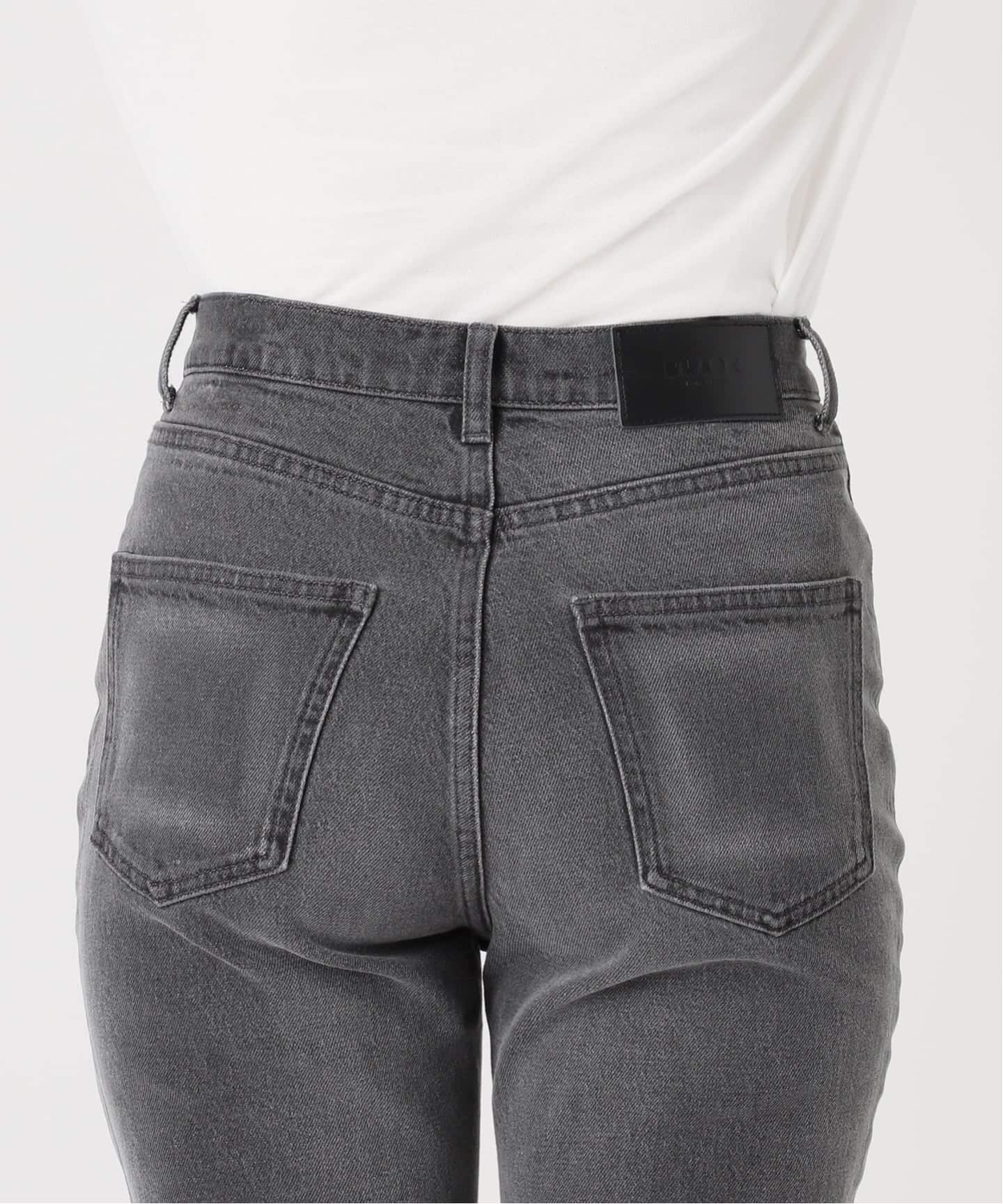 【美品】完売品 Мサイズ IENA BLACK デニム BLACK クロップドデニムパンツ（デニムパンツ・ジーンズ）｜IENA