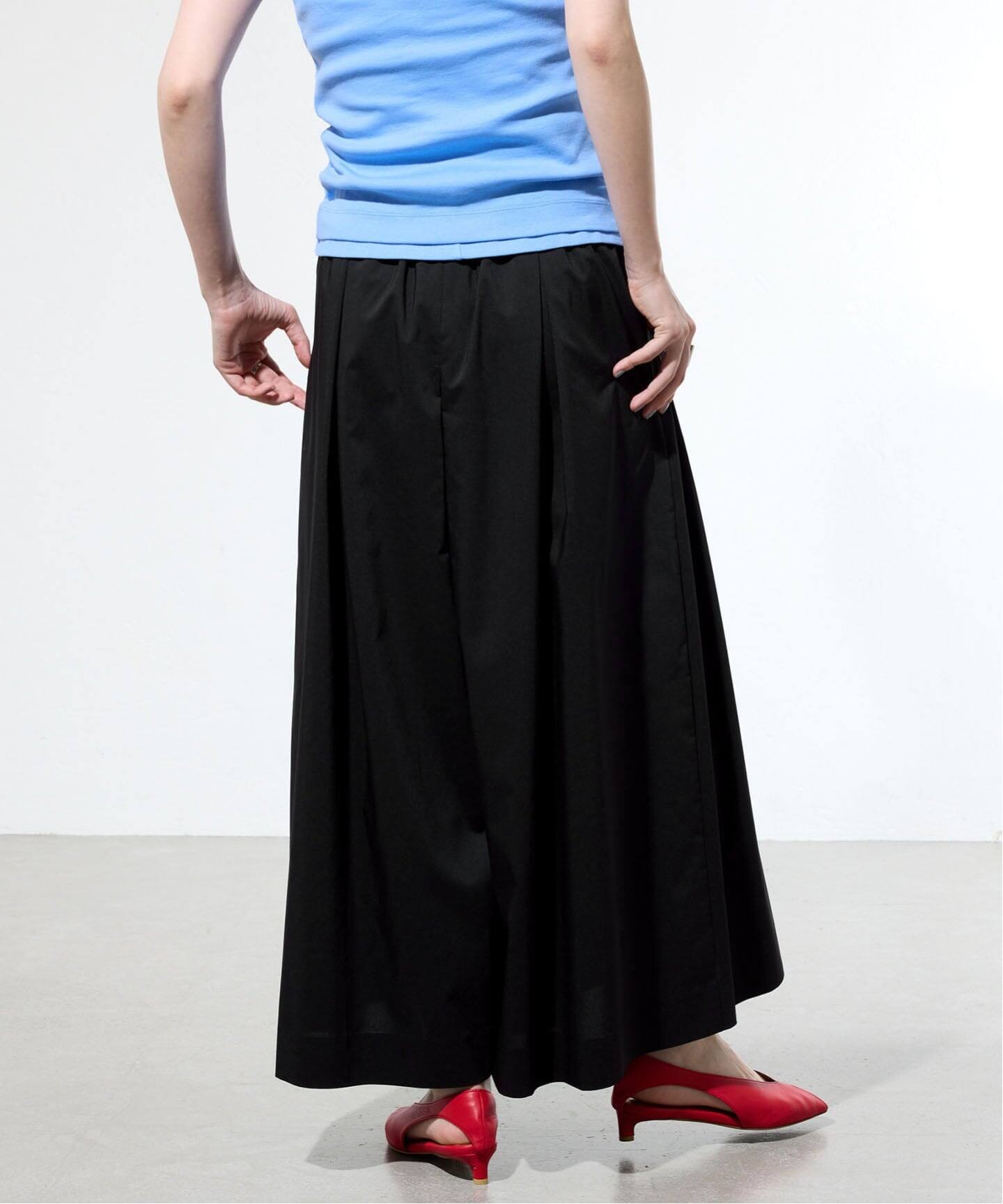 一部店舗限定》ウォッシャブルタックキュロットパンツ（その他パンツ