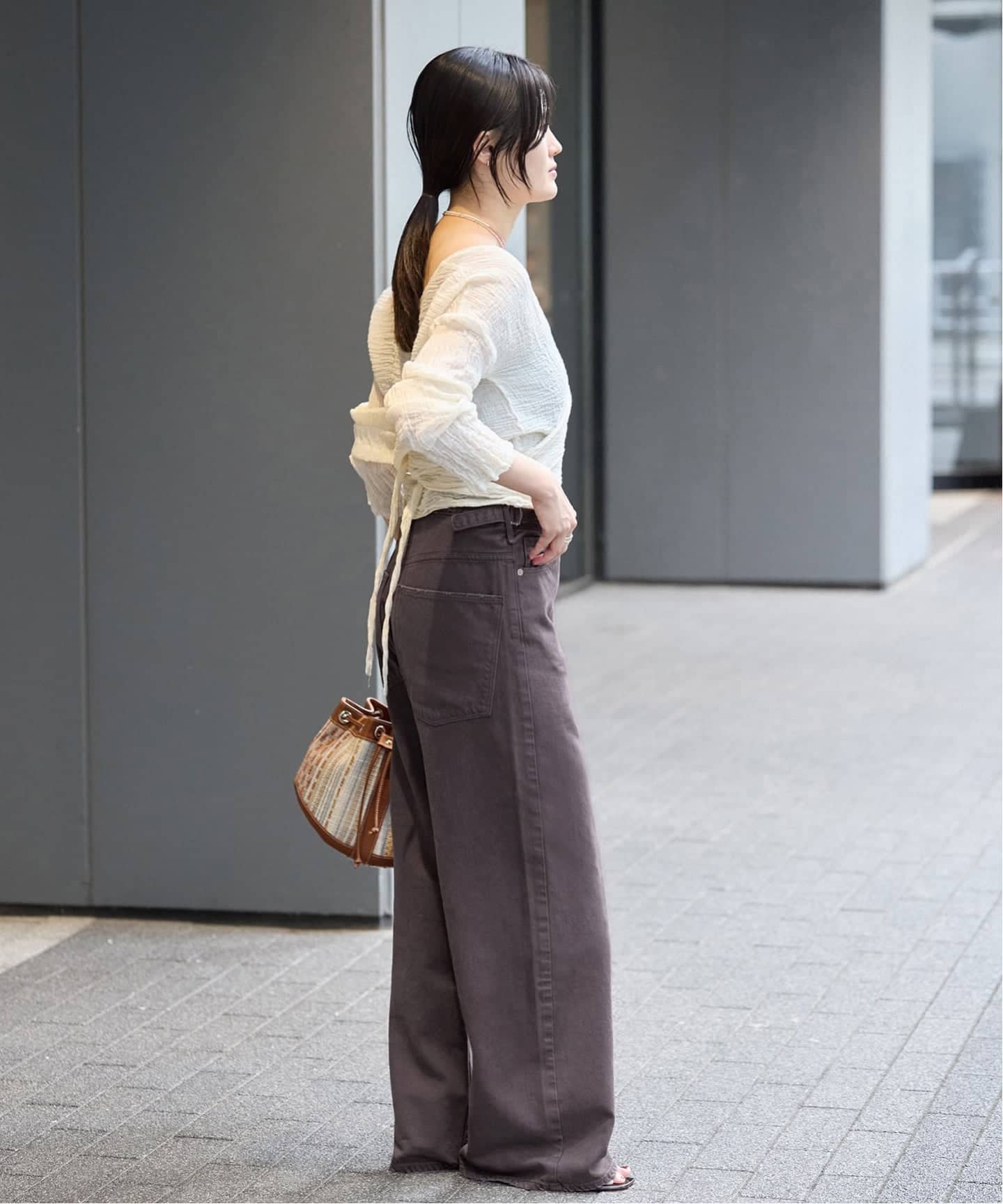upper hights/アッパーハイツ THE 別注 LINA デニムパンツ（デニム