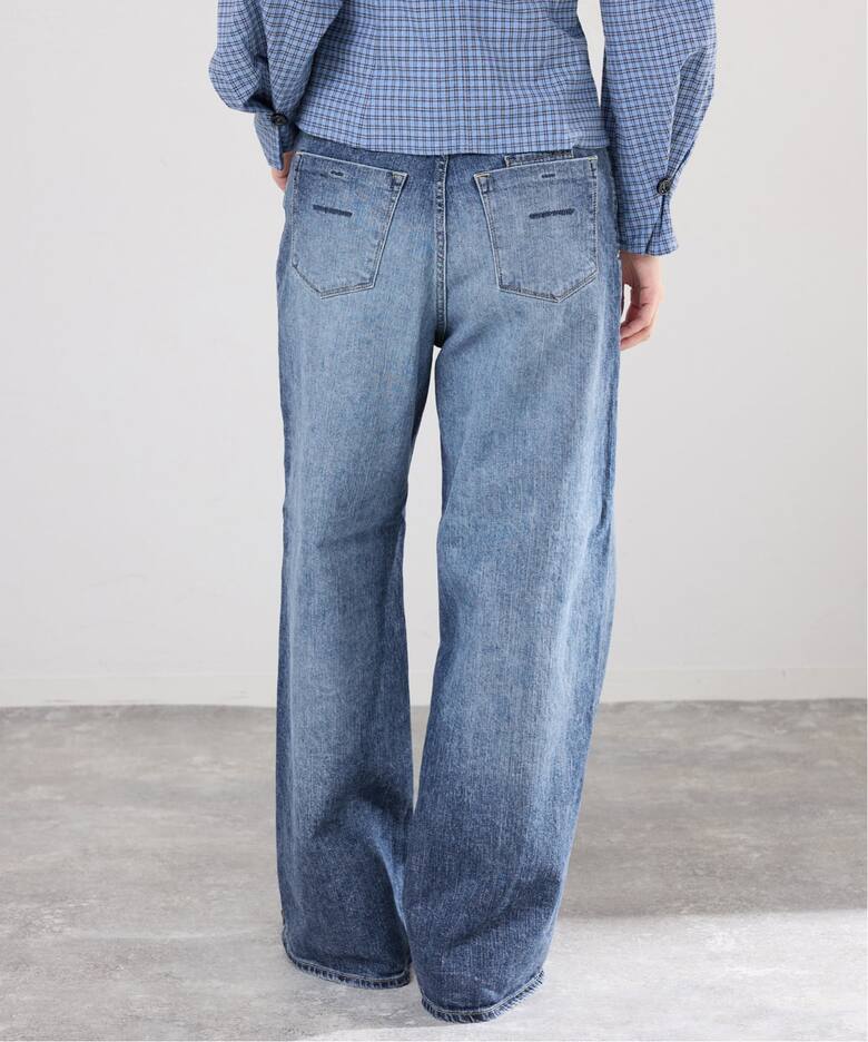 YANUK/ヤヌーク 別注 MARY Baggy straight デニムパンツ 57162501 