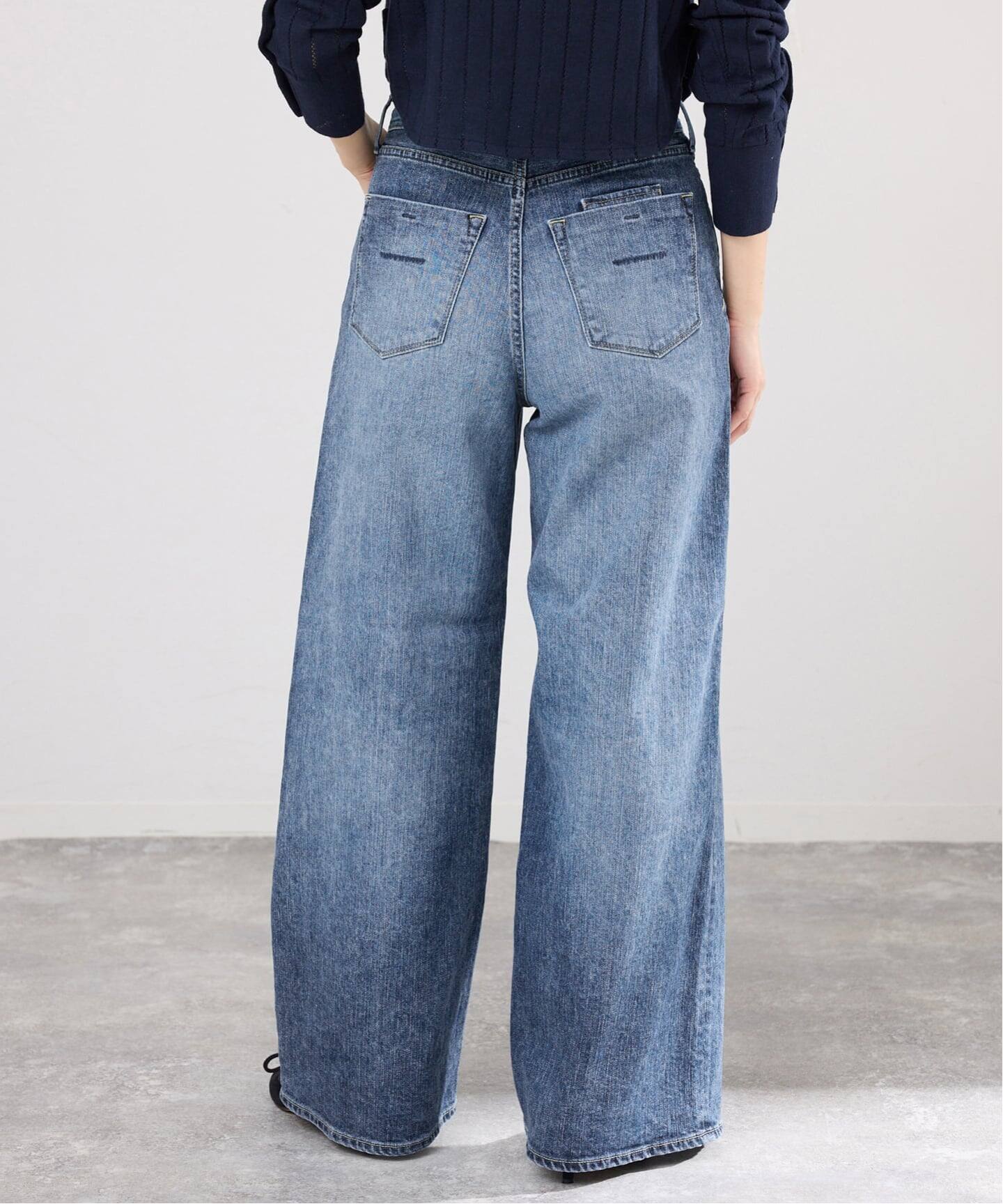 YANUK IENA 別注 MARY デニムパンツ YANUK/ヤヌーク 別注 MARY Baggy straight デニムパンツ 57162501