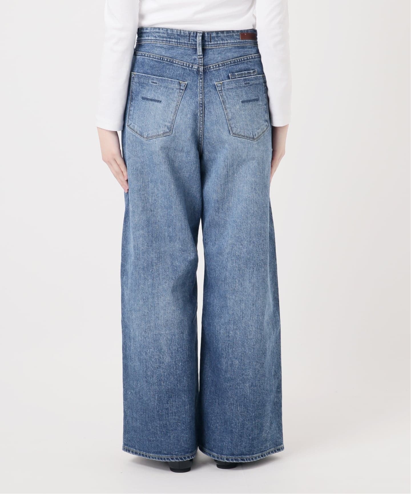 YANUK/ヤヌーク 別注 MARY Baggy straight デニムパンツ 57162501